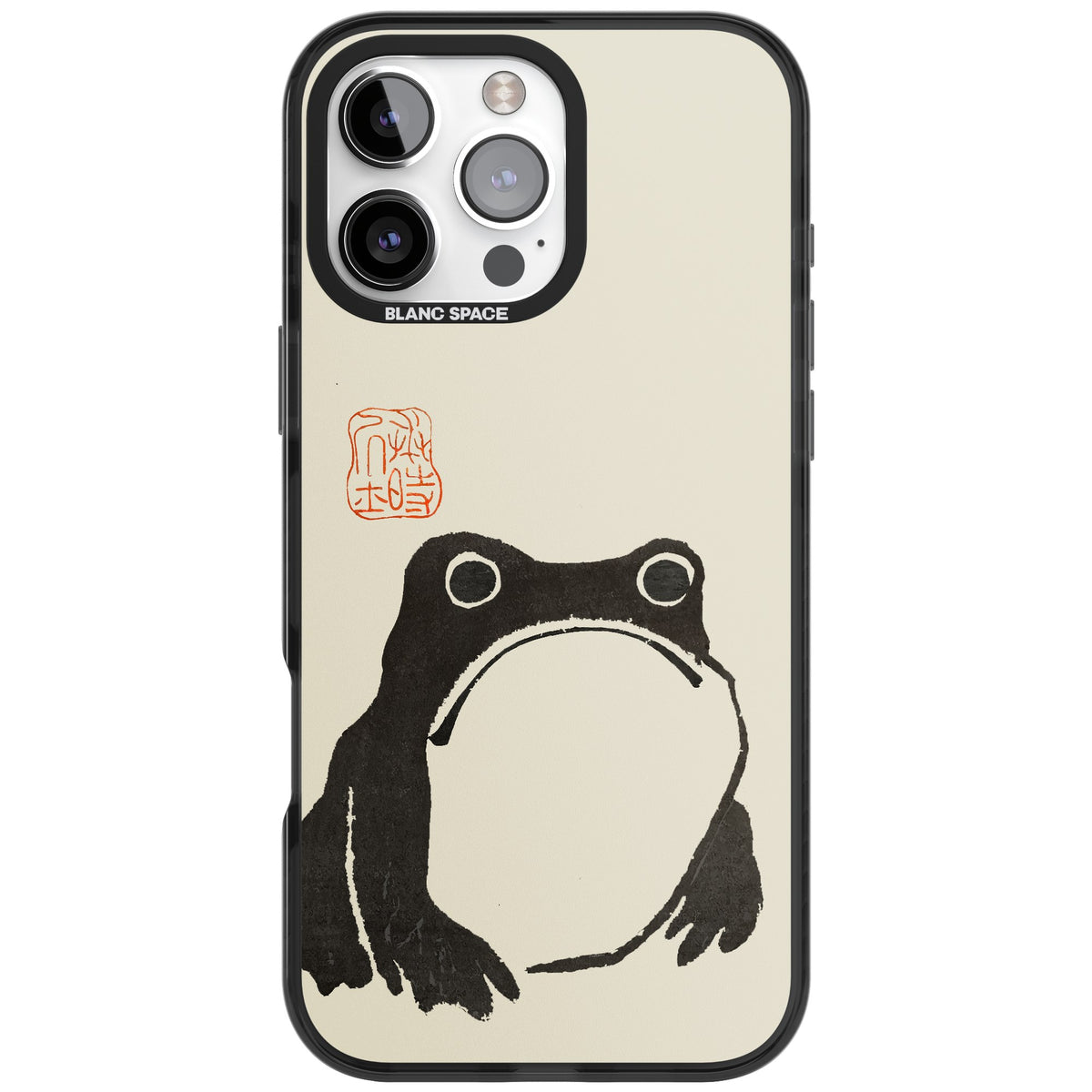 Matsumoto Hoji iPhone 16 Pro Max Impact Black Phone Case front