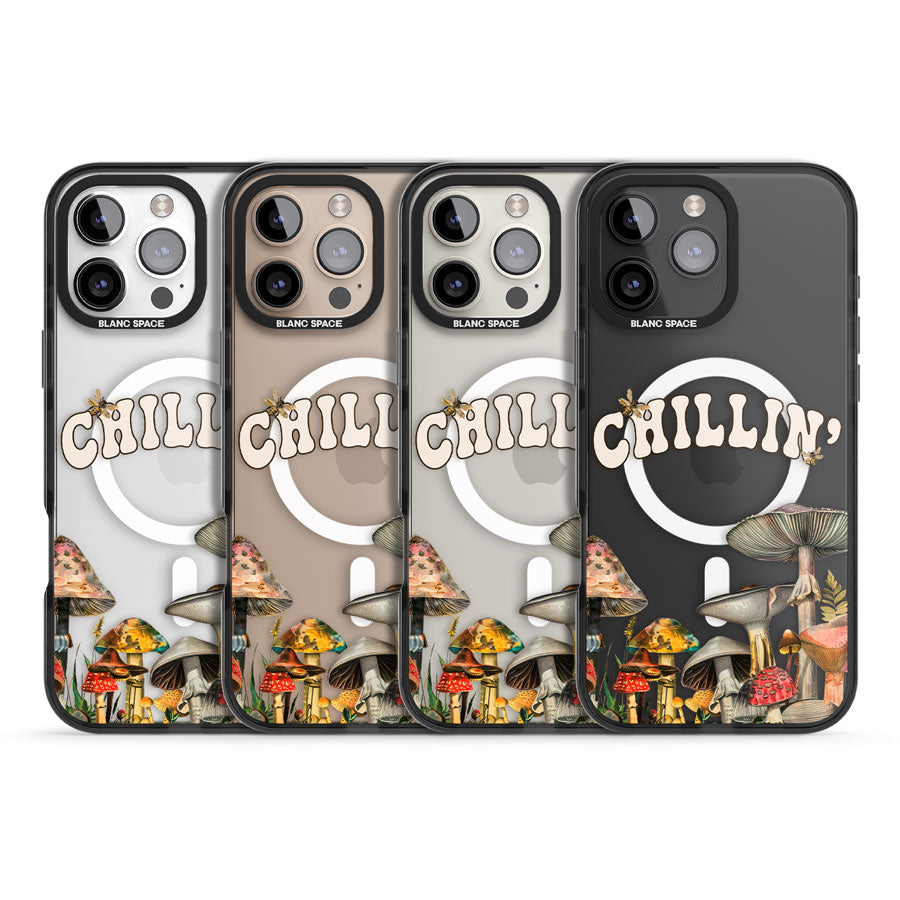 Chillin' Black Impact Magsafe Phone Case for iPhone 16 Pro, iPhone 16 Pro Max
