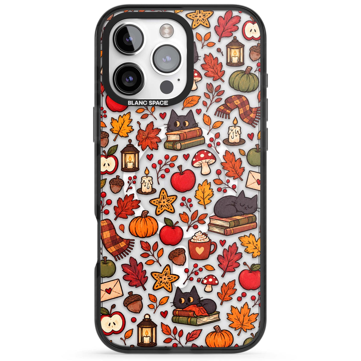 Autumn Mix iPhone case | Black Impact Magsafe case for iPhone 16 Pro, iPhone 16 Pro Max