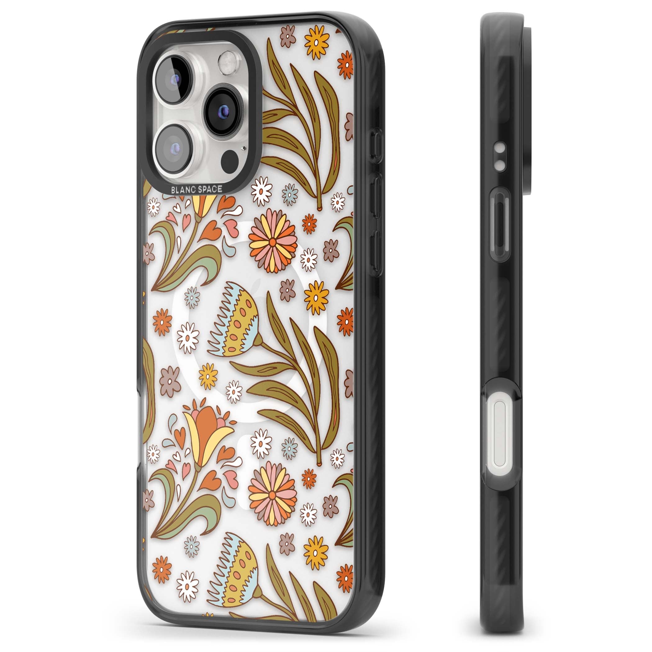 Elevate Your Phone'S Style With This Boho Celestial Sun & Eye Phone Case, Featuring A Mystical Blend Of Suns, All-Seeing Eyes, Butterflies, Stars, And