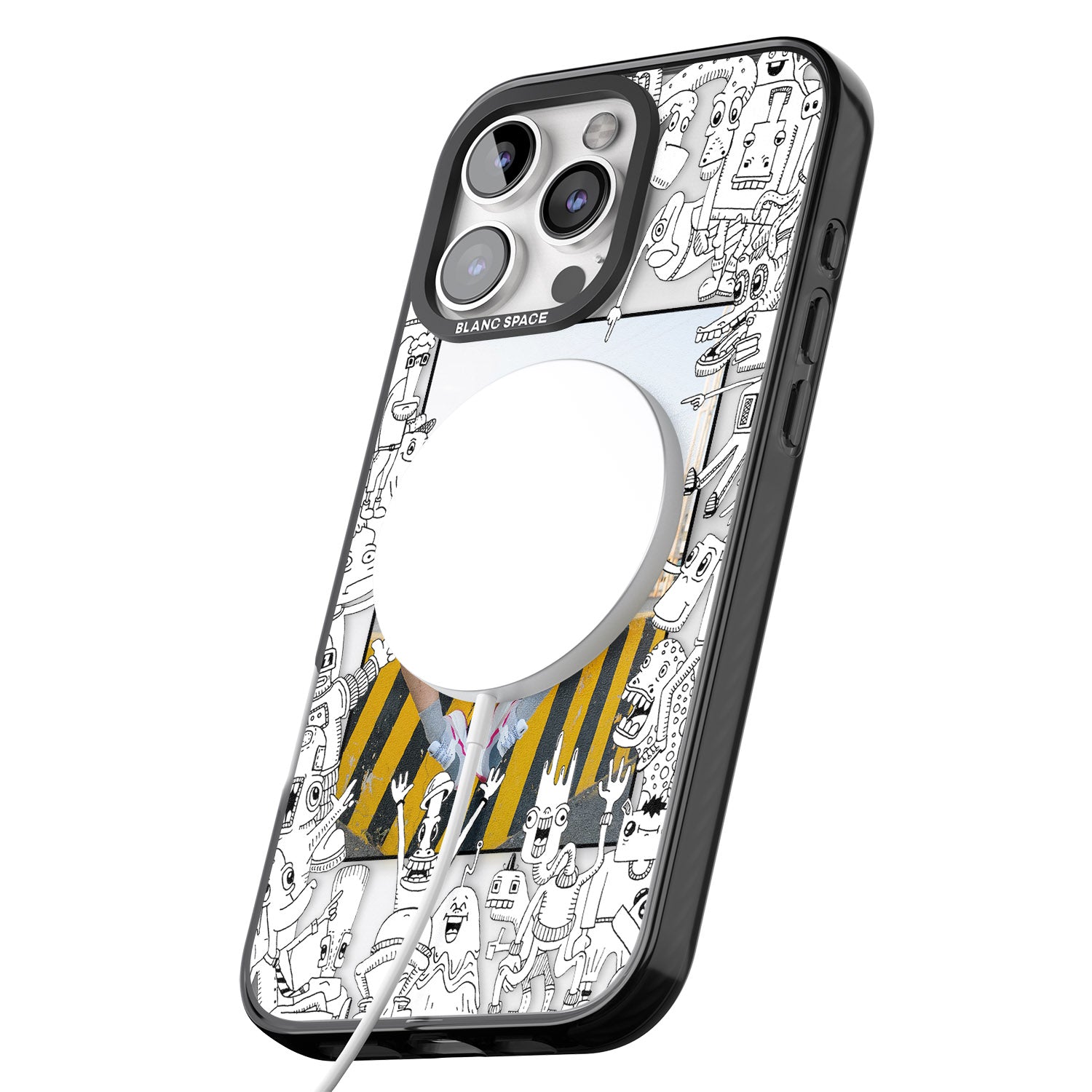 iPhone 16 Pro Max Personalised Look At This Photo Case Black Impact Phone Case