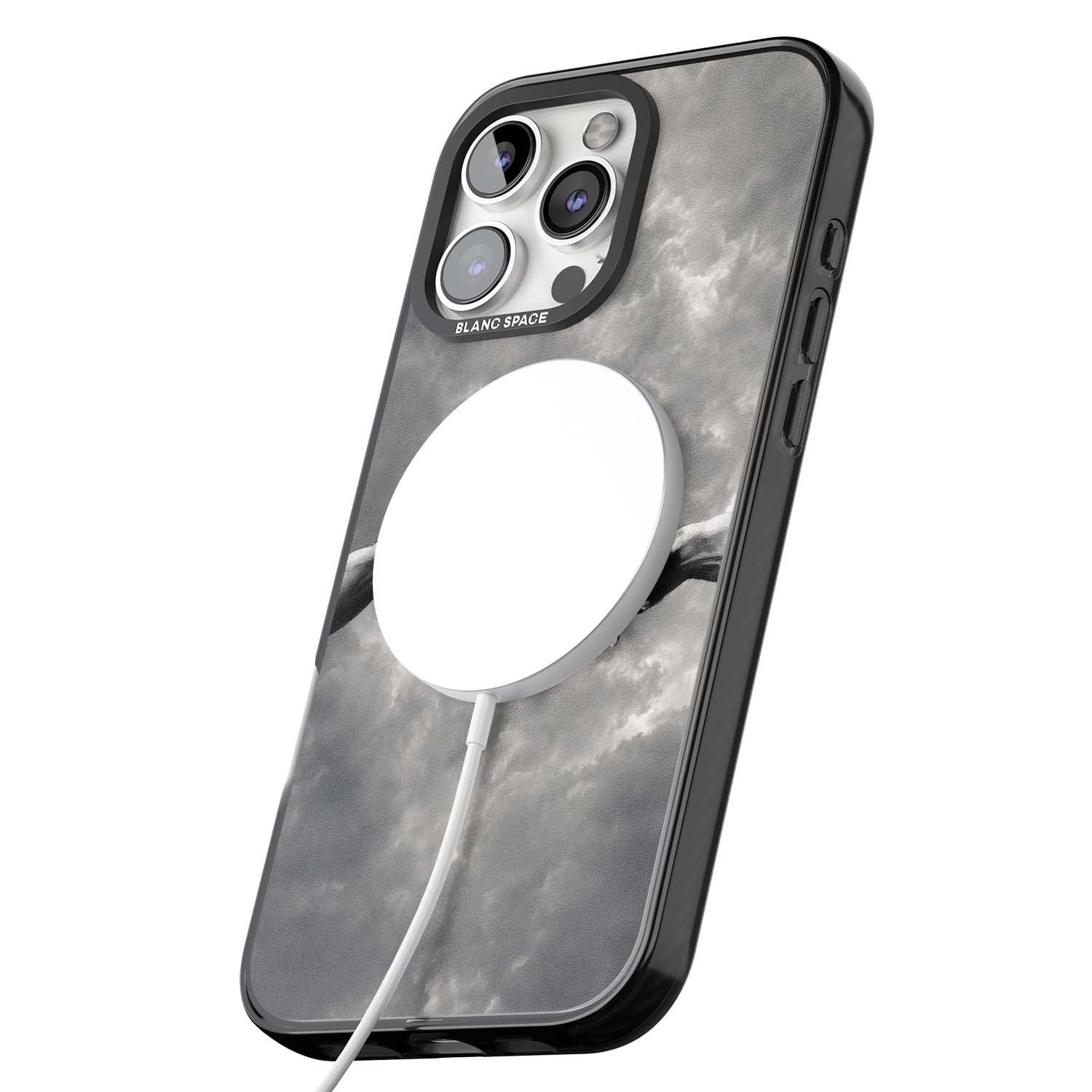 Creation art iPhone case | Black Impact Magsafe case for iPhone 16 Pro, iPhone 16 Pro Max
