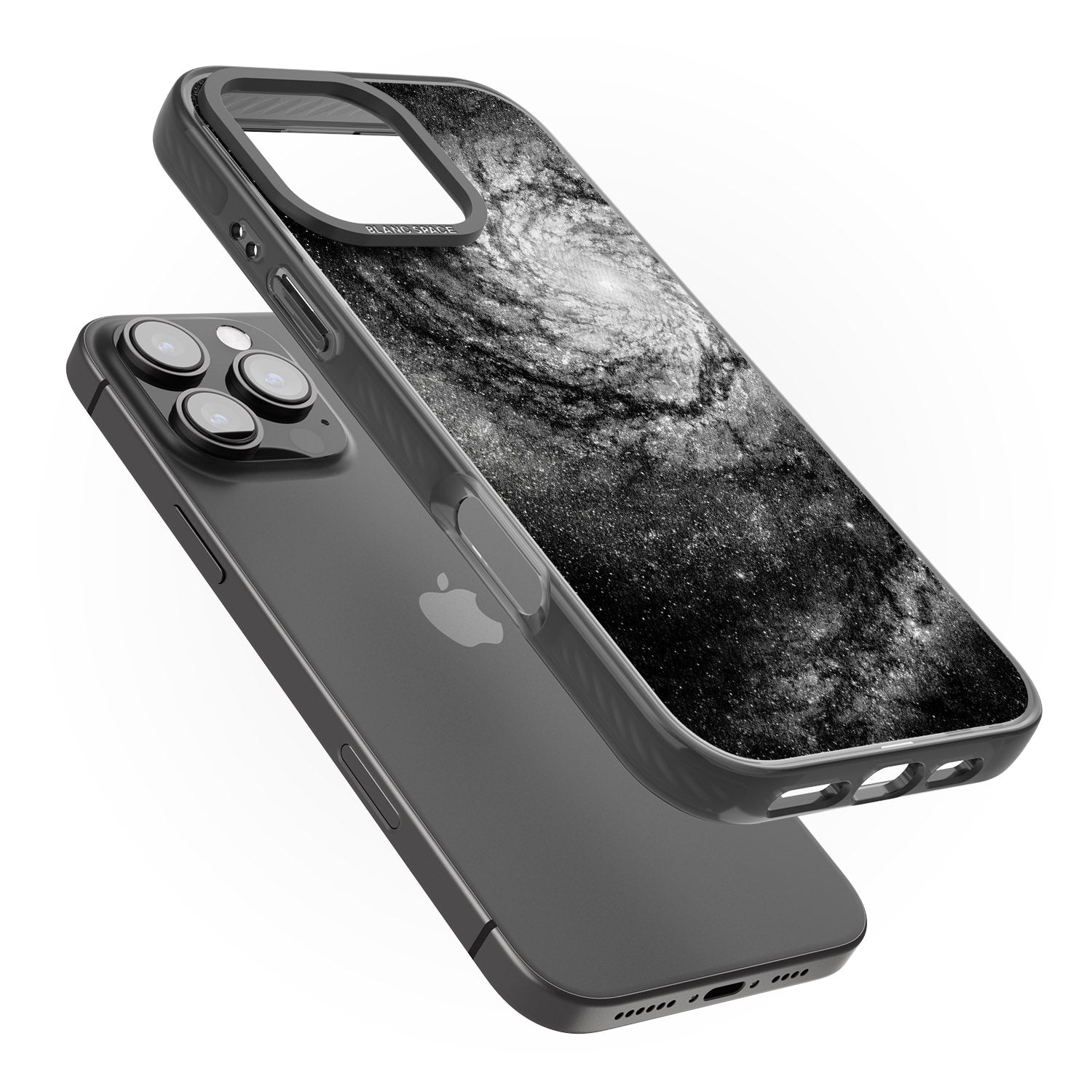 iPhone 16 Pro Max Night Sky Galaxies: Milky Way Galaxy Black Impact Phone Case