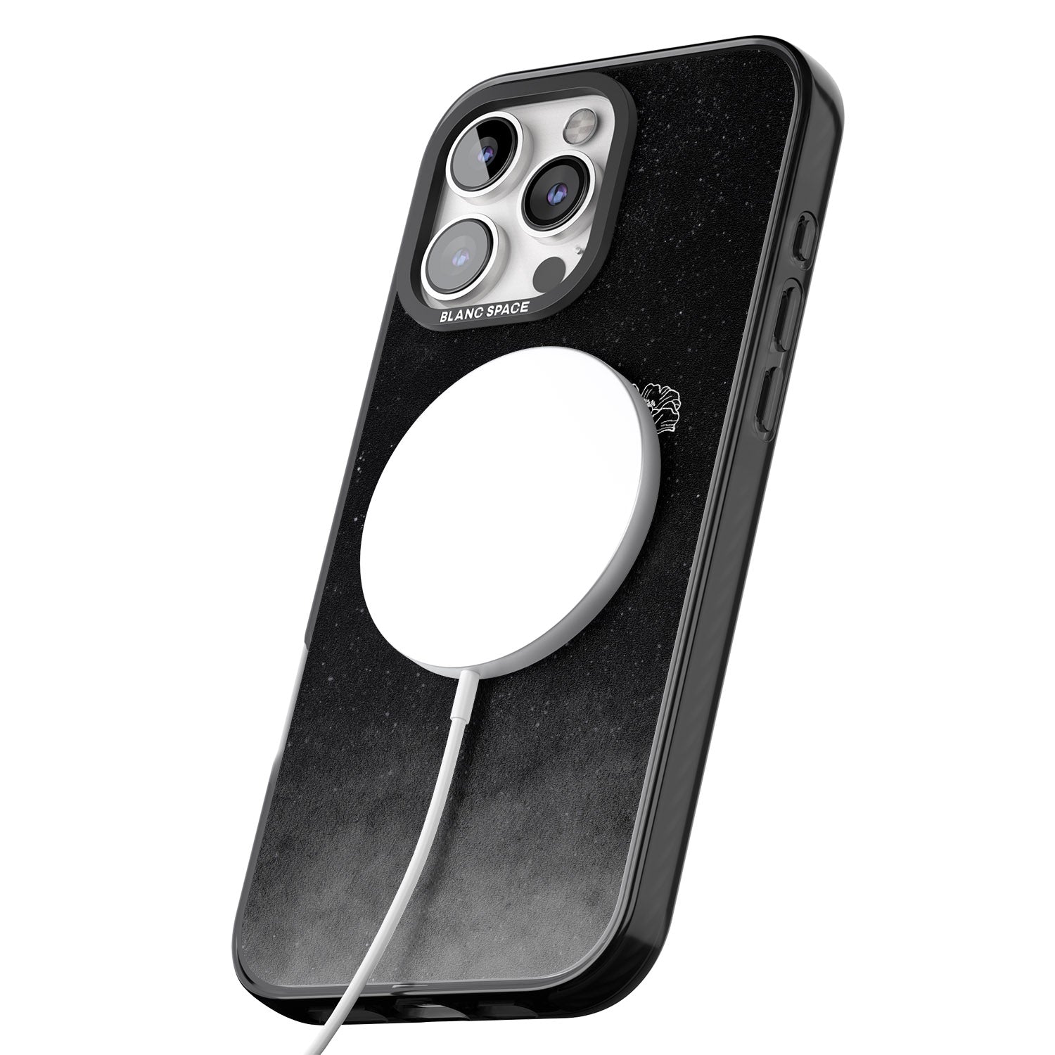 iPhone 16 Pro Max Crescent Moon Collection Black Impact Phone Case