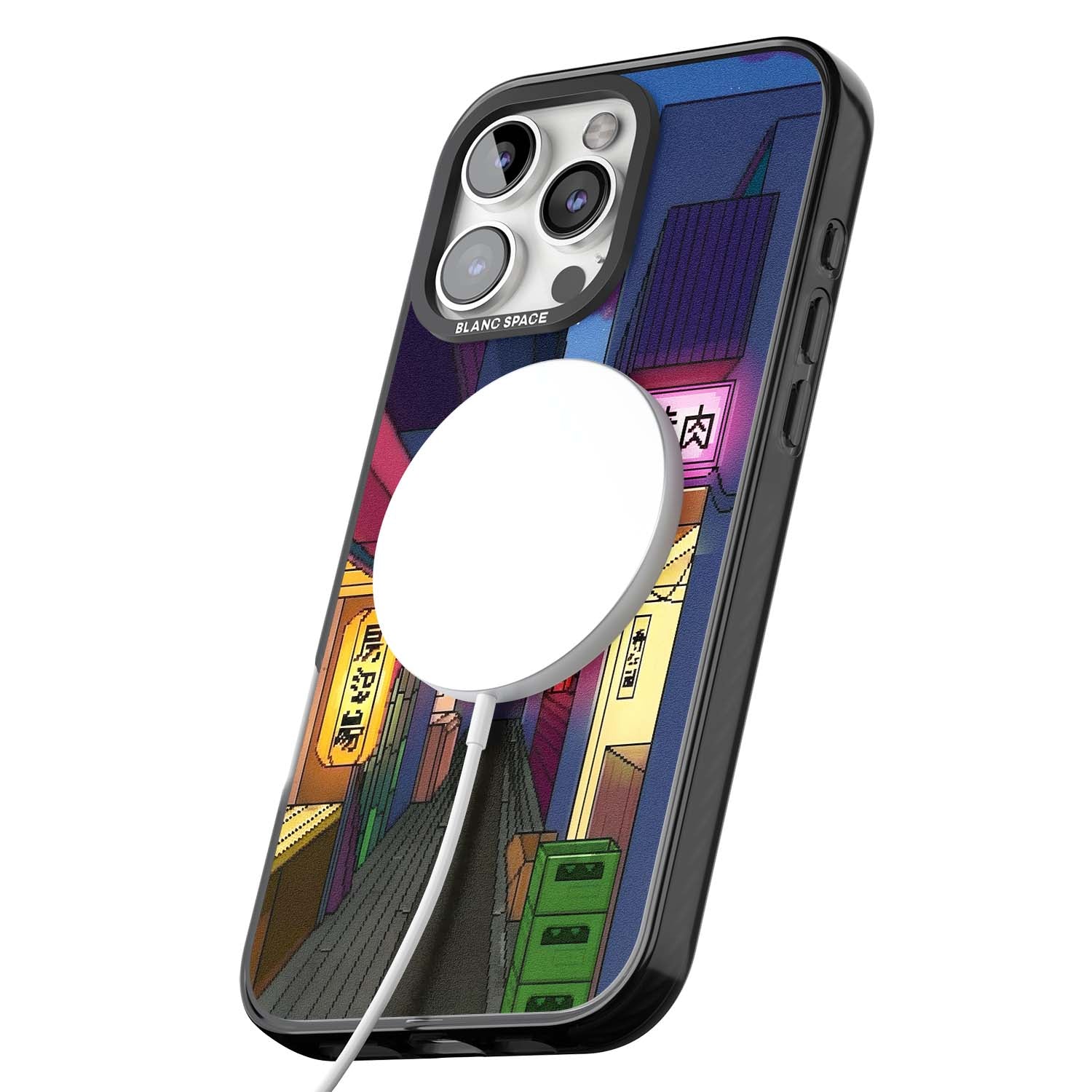 Nights In The Yokocho for him iPhone case | Black Impact Magsafe case for iPhone 16 Pro, iPhone 16 Pro Max