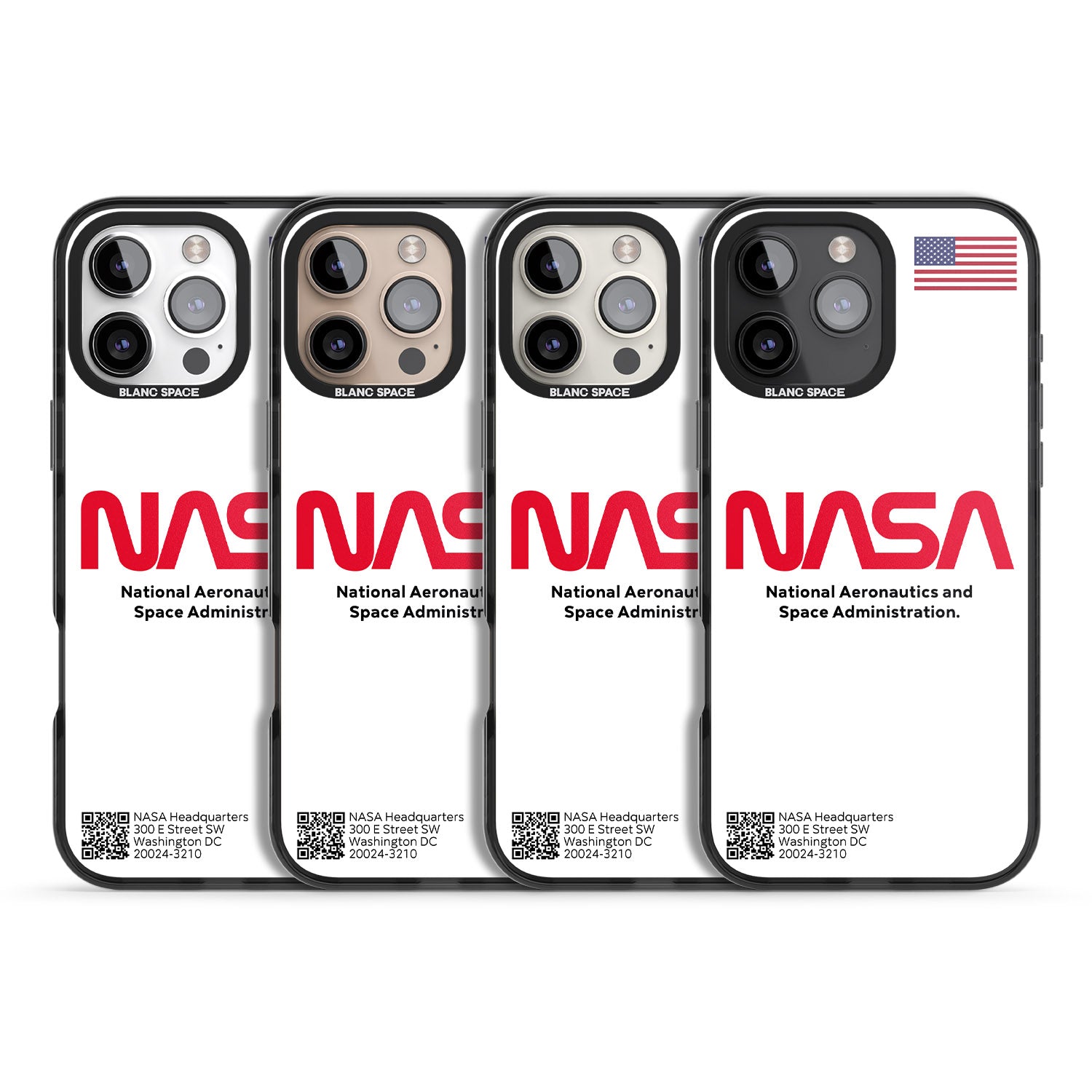 iPhone 16 Pro Max NASA The Worm Black Impact Phone Case