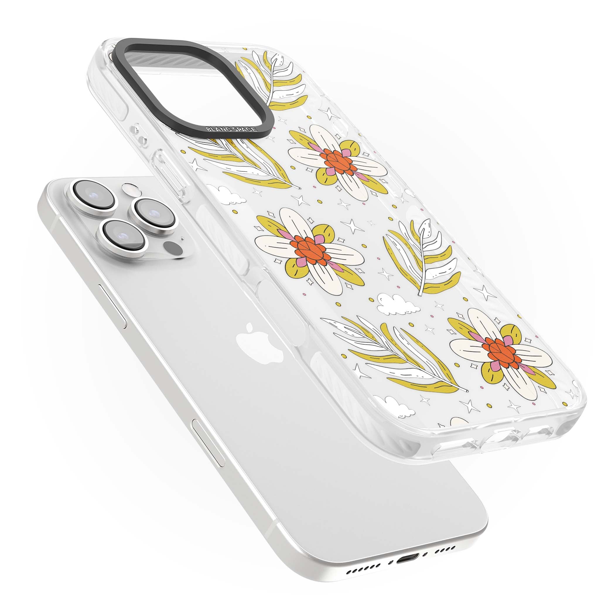 Elevate Your Phone'S Style With This Boho Celestial Sun & Eye Phone Case, Featuring A Mystical Blend Of Suns, All-Seeing Eyes, Butterflies, Stars, And