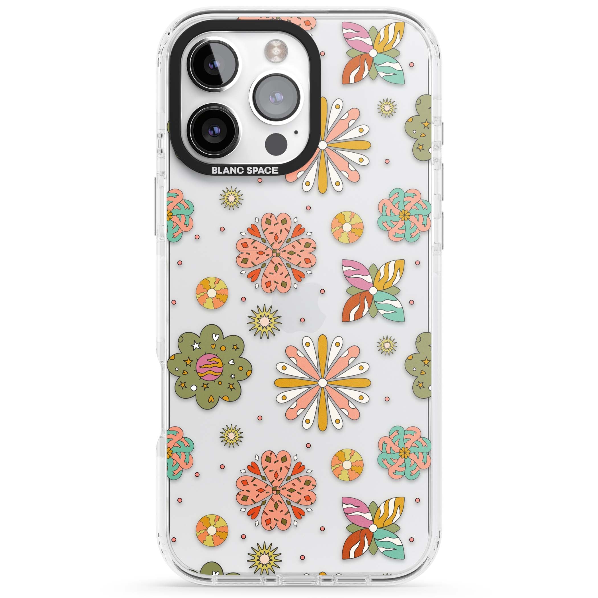 Elevate Your Phone'S Style With This Boho Celestial Sun & Eye Phone Case, Featuring A Mystical Blend Of Suns, All-Seeing Eyes, Butterflies, Stars, And