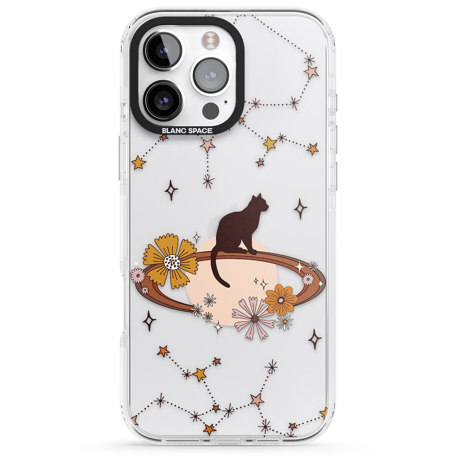 iPhone 16 Pro Max Feline Phenomenon Black Impact Phone Case