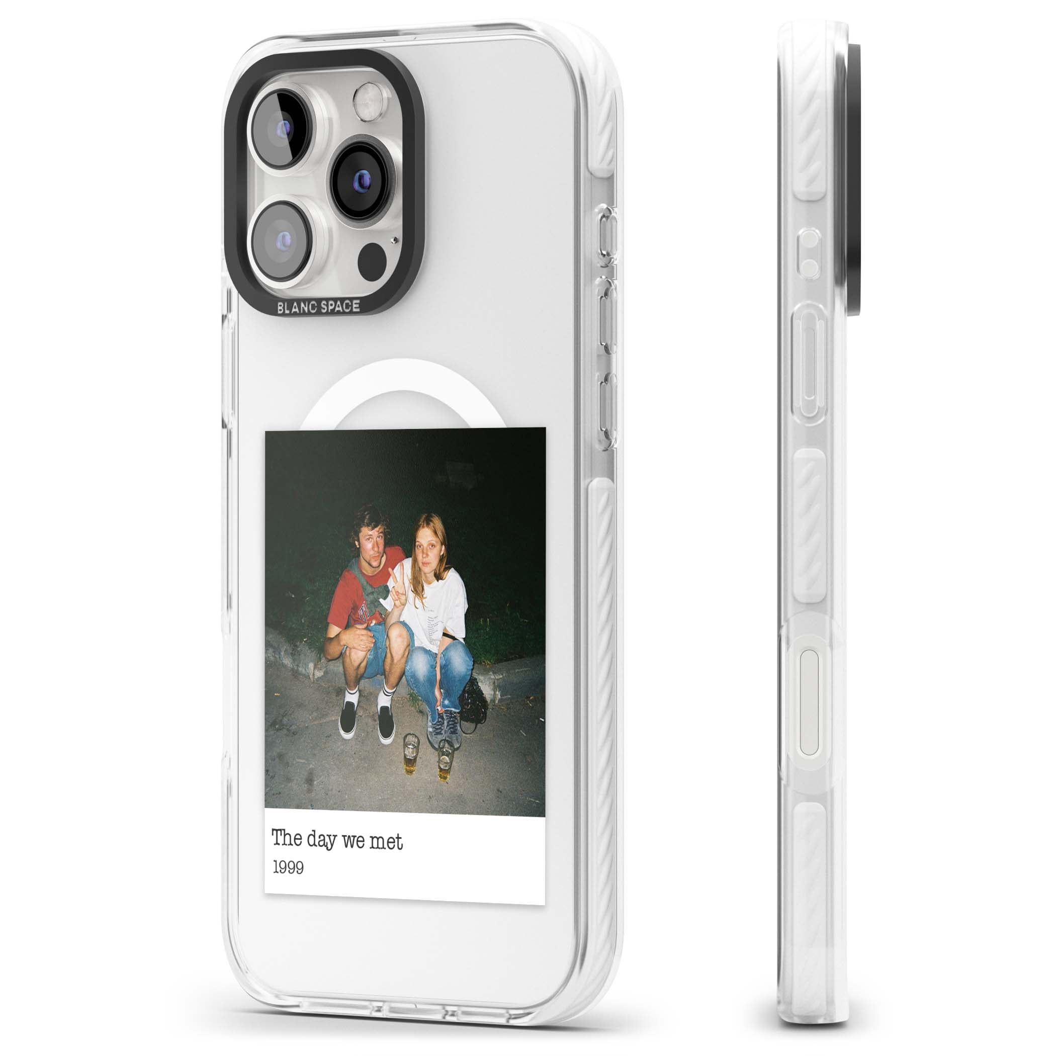Photo Memory minimal iPhone case | Impact Magsafe case for iPhone 16 Pro, iPhone 16 Pro Max