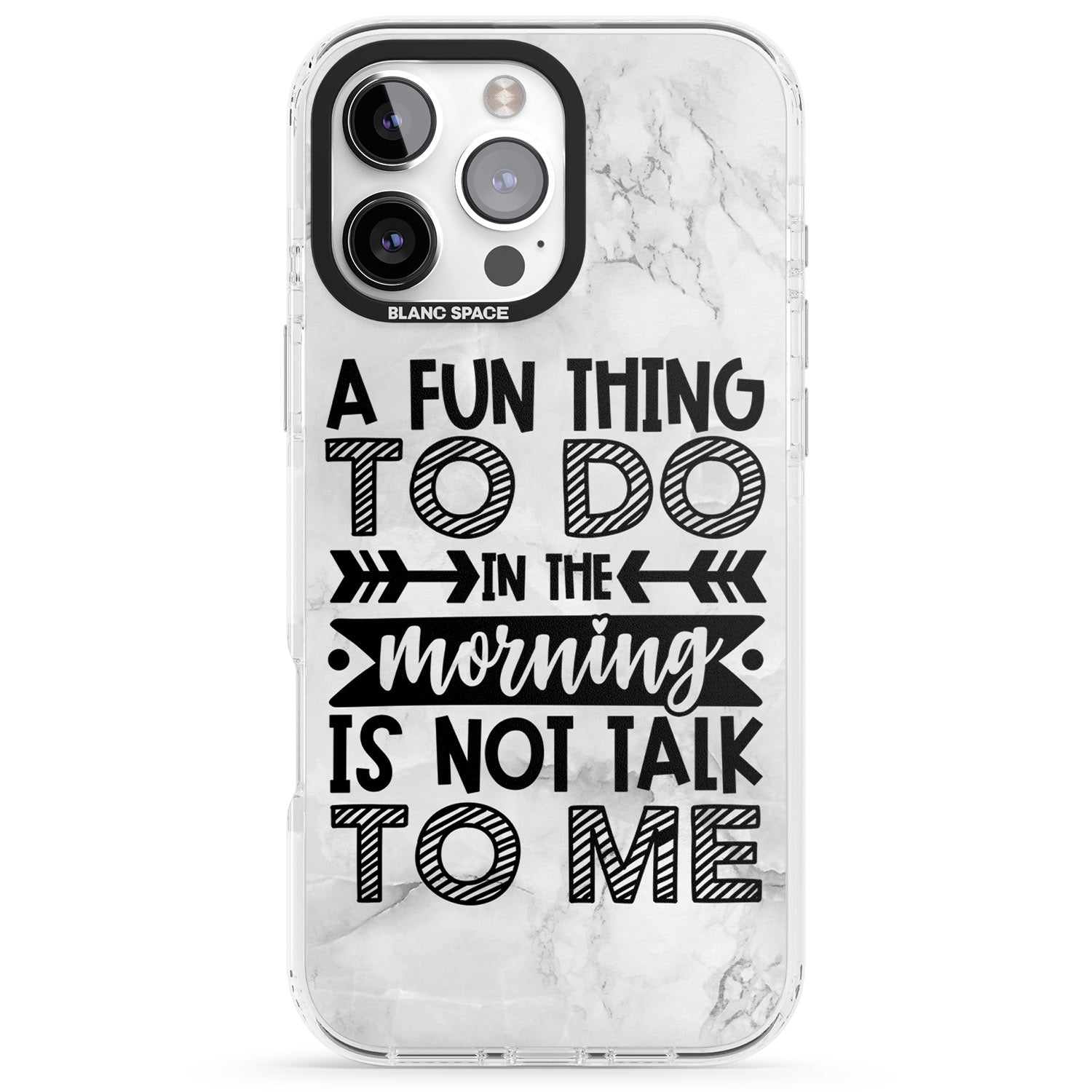 iPhone 16 Pro Max A Fun thing to do Black Impact Phone Case