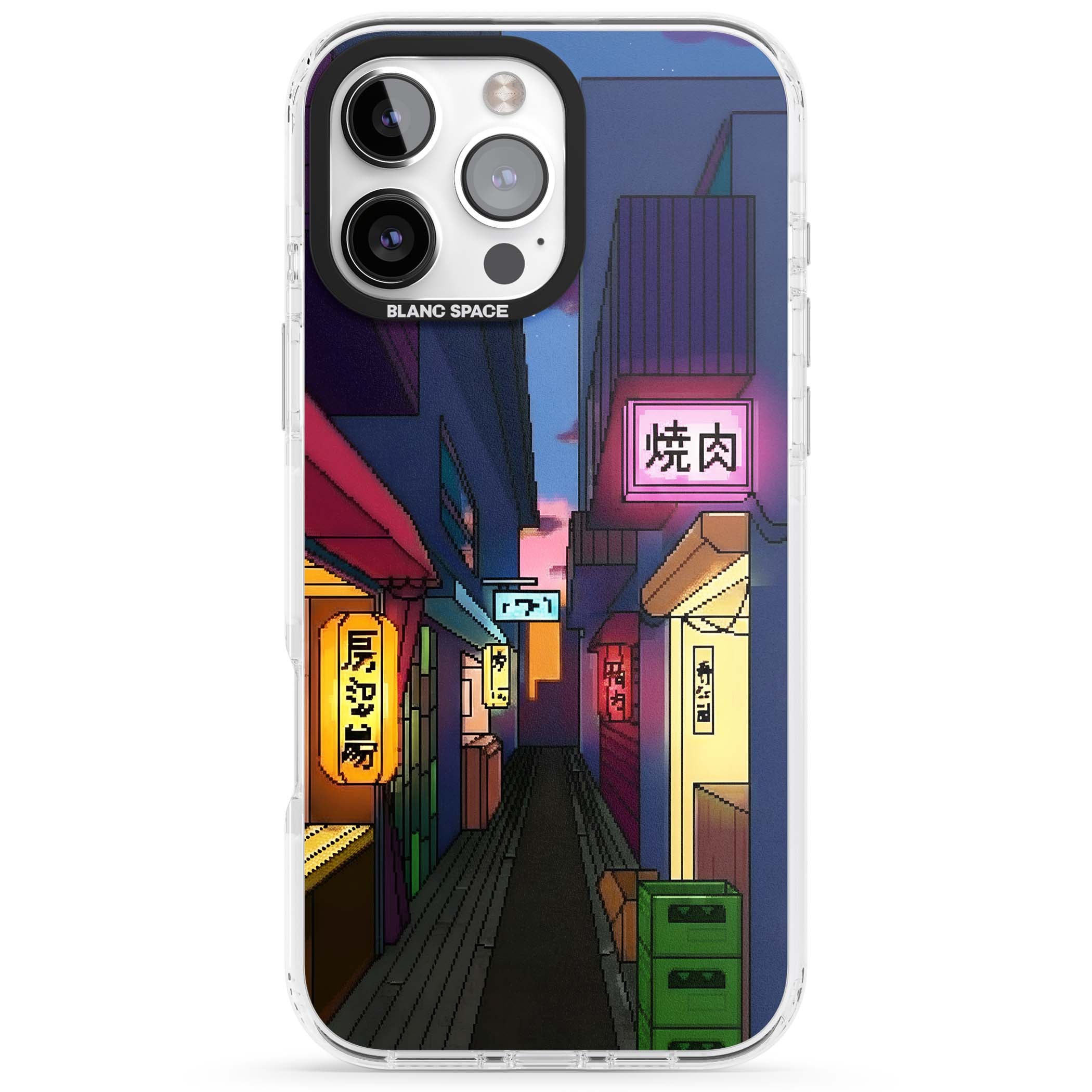 Nights In The Yokocho for him iPhone case | Clear Impact case for iPhone 16 Pro, iPhone 16 Pro Max