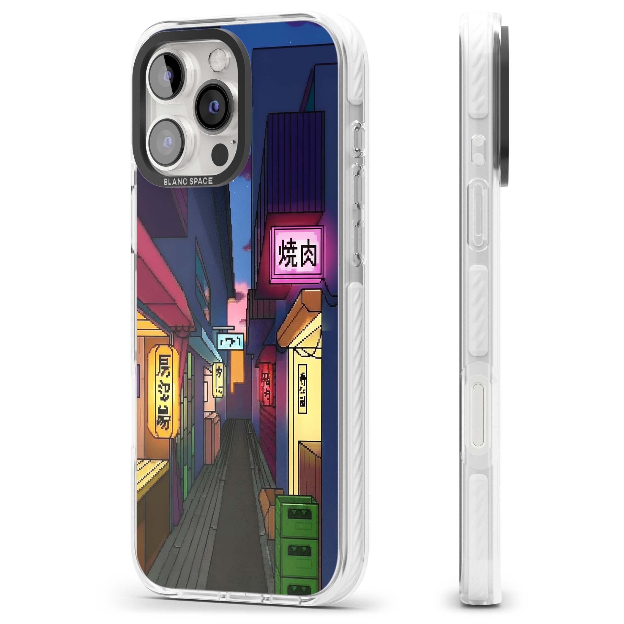 Nights In The Yokocho for him iPhone case | Clear Impact case for iPhone 16 Pro, iPhone 16 Pro Max