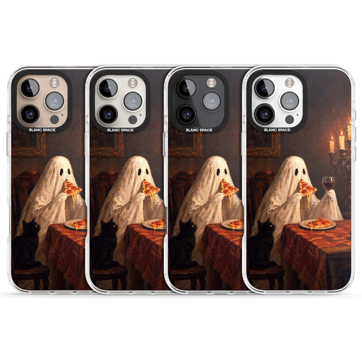 Lonely Night In art iPhone case | Clear Impact case for iPhone 16 Pro, iPhone 16 Pro Max