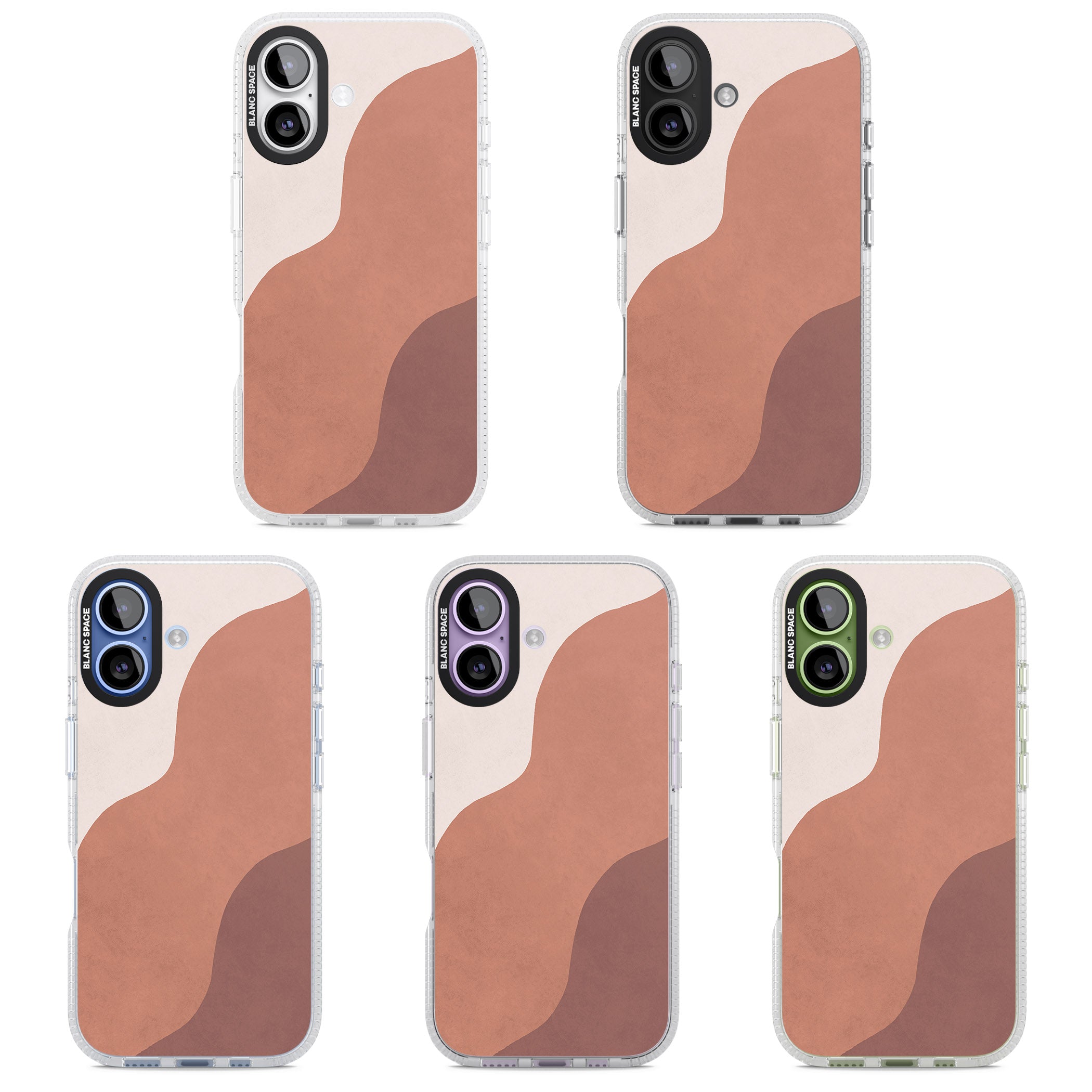 Lush Abstract Watercolour Design #3 iPhone 17 Impact Air Clear Phone Case APT Impact Protection