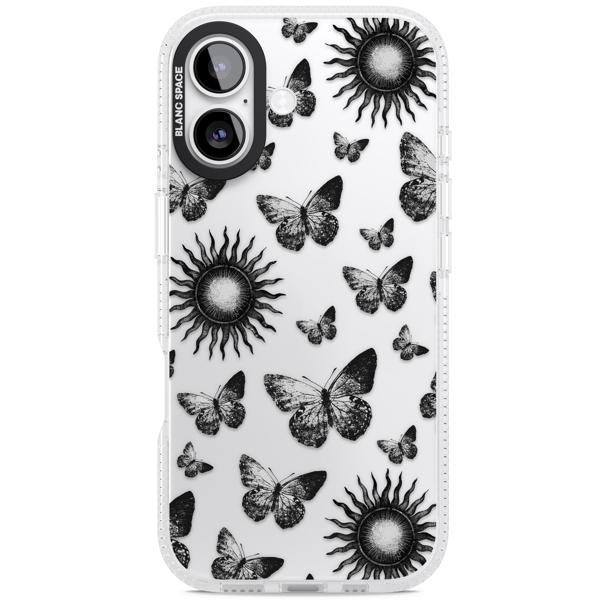 Butterflies Suns iPhone 17 Impact Air Clear Phone Case
