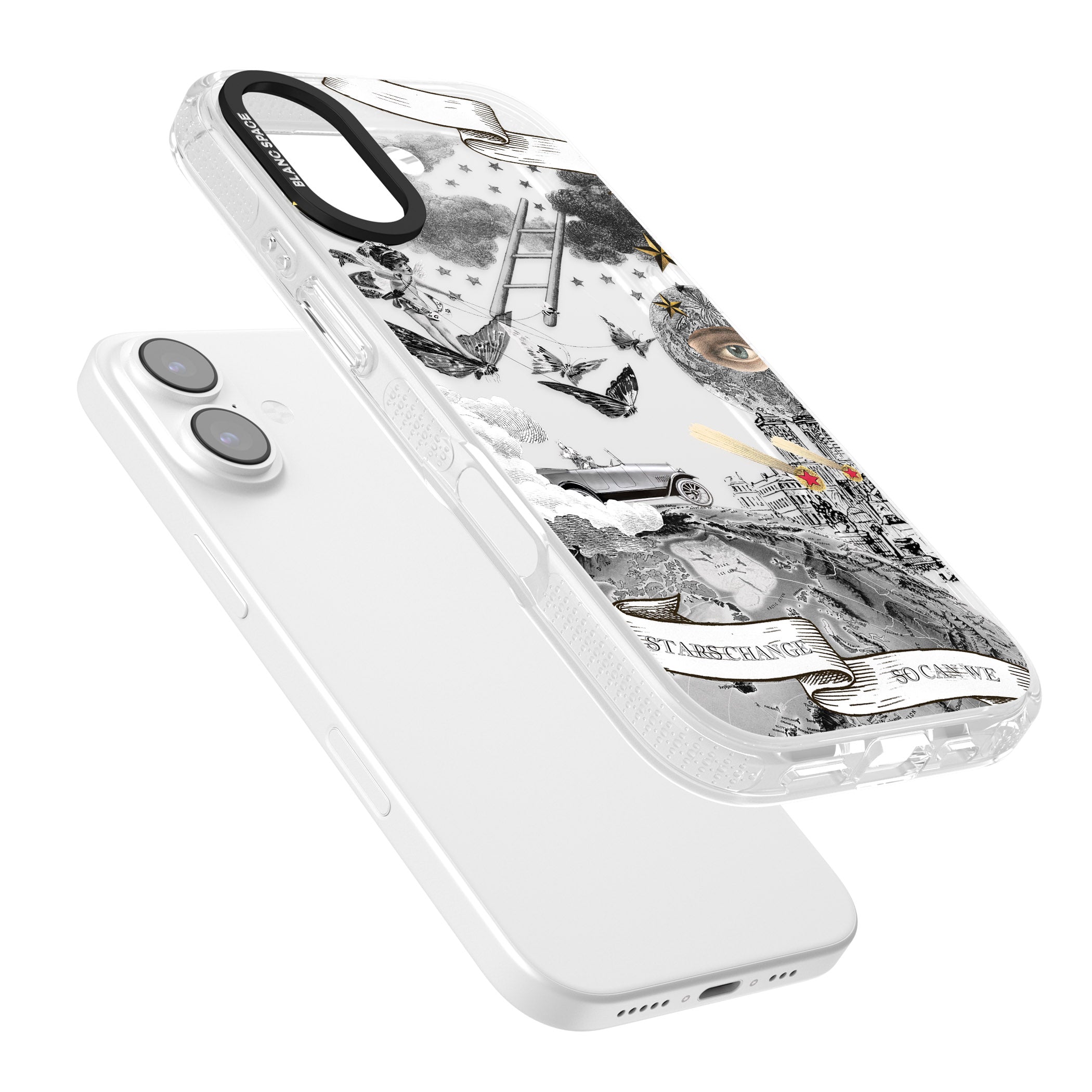Stars Change So Can We iPhone 17 Impact Air Clear Phone Case Colours