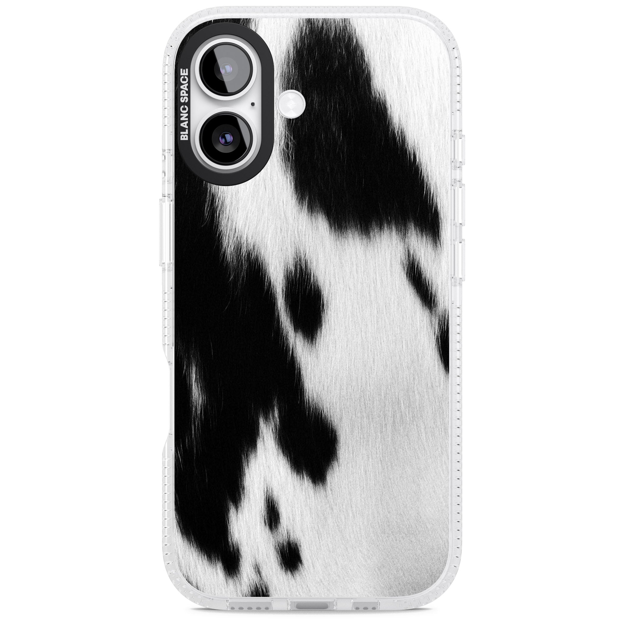 Designer Fashion Cowhide iPhone 17 Impact Air Clear Phone Case