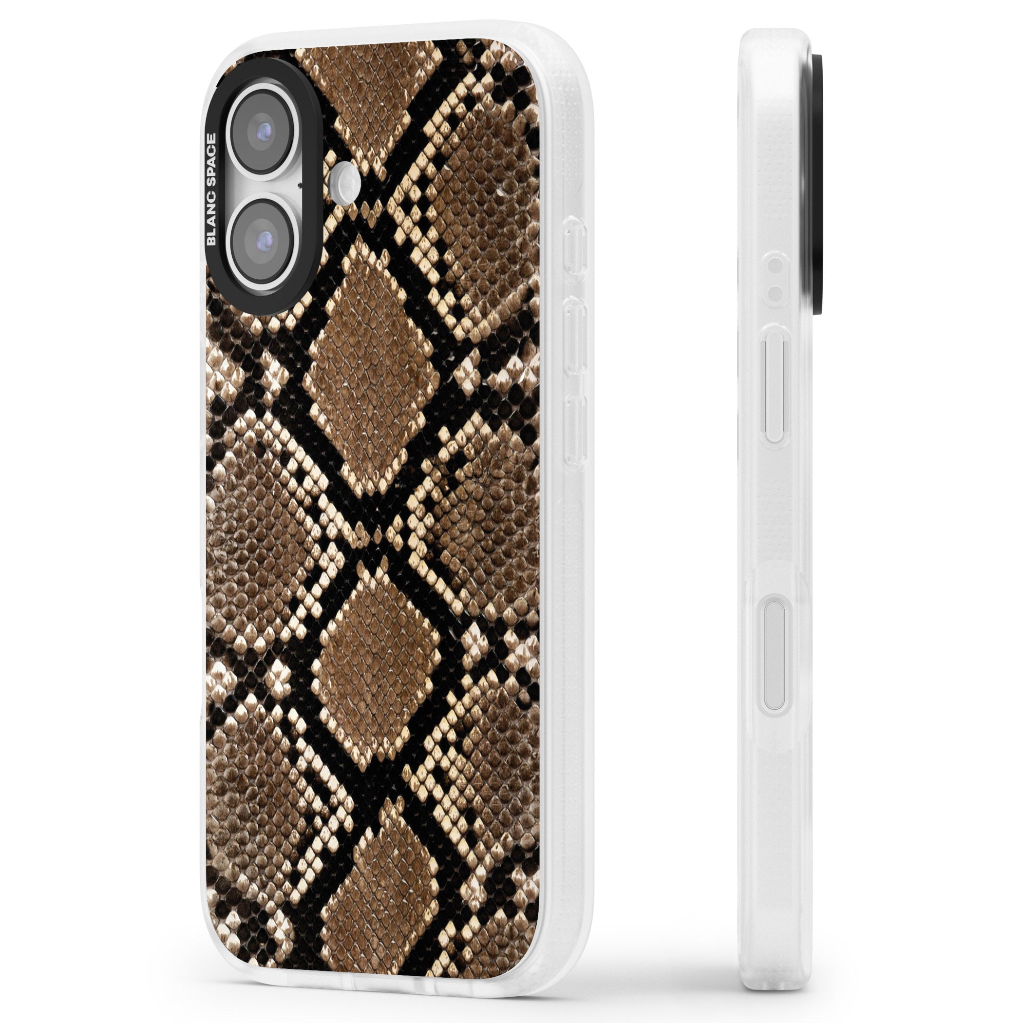 Snakeskin iPhone 17 Impact Air Clear Phone Case Side Profile