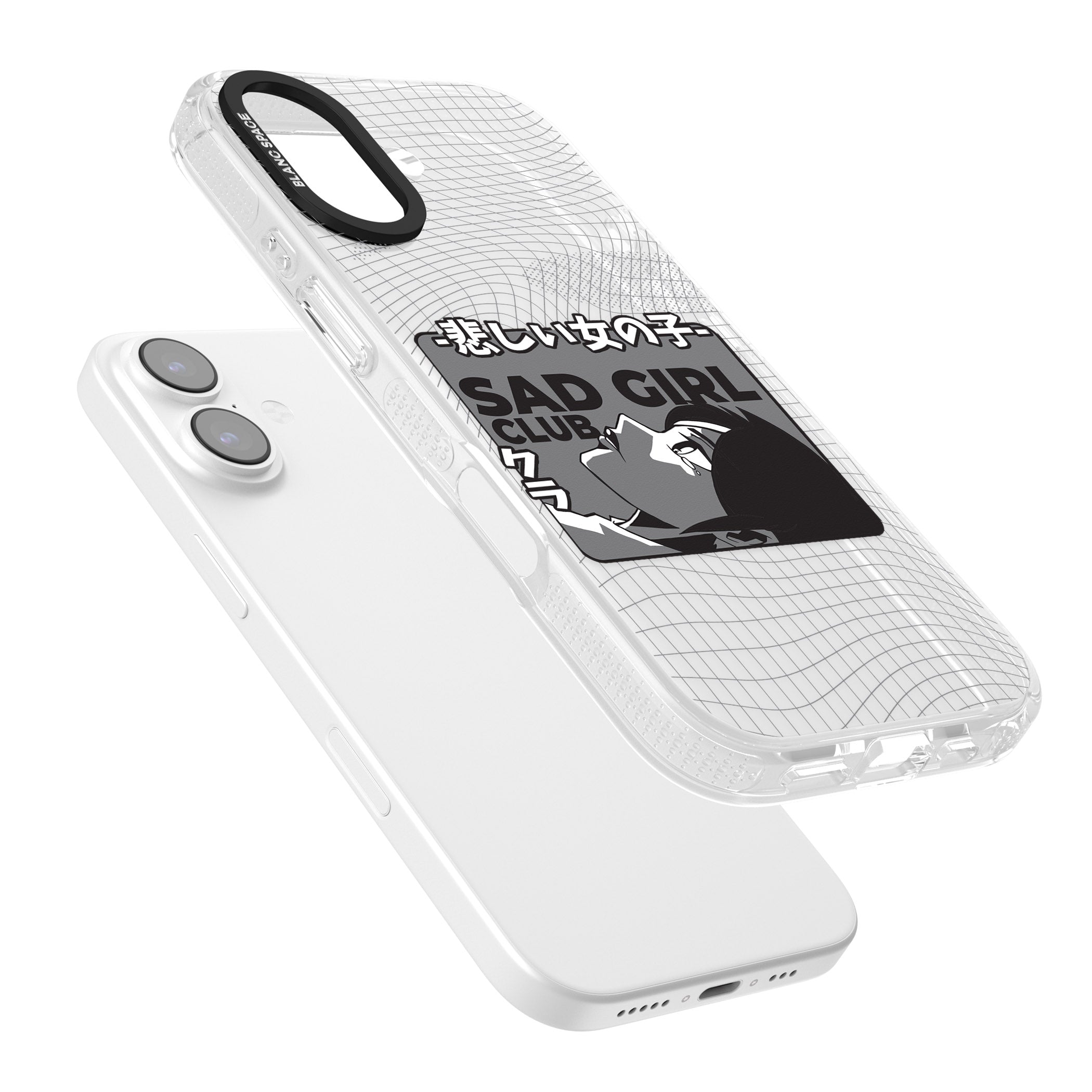 Sad Girl Club iPhone 17 Impact Air Clear Phone Case Colours
