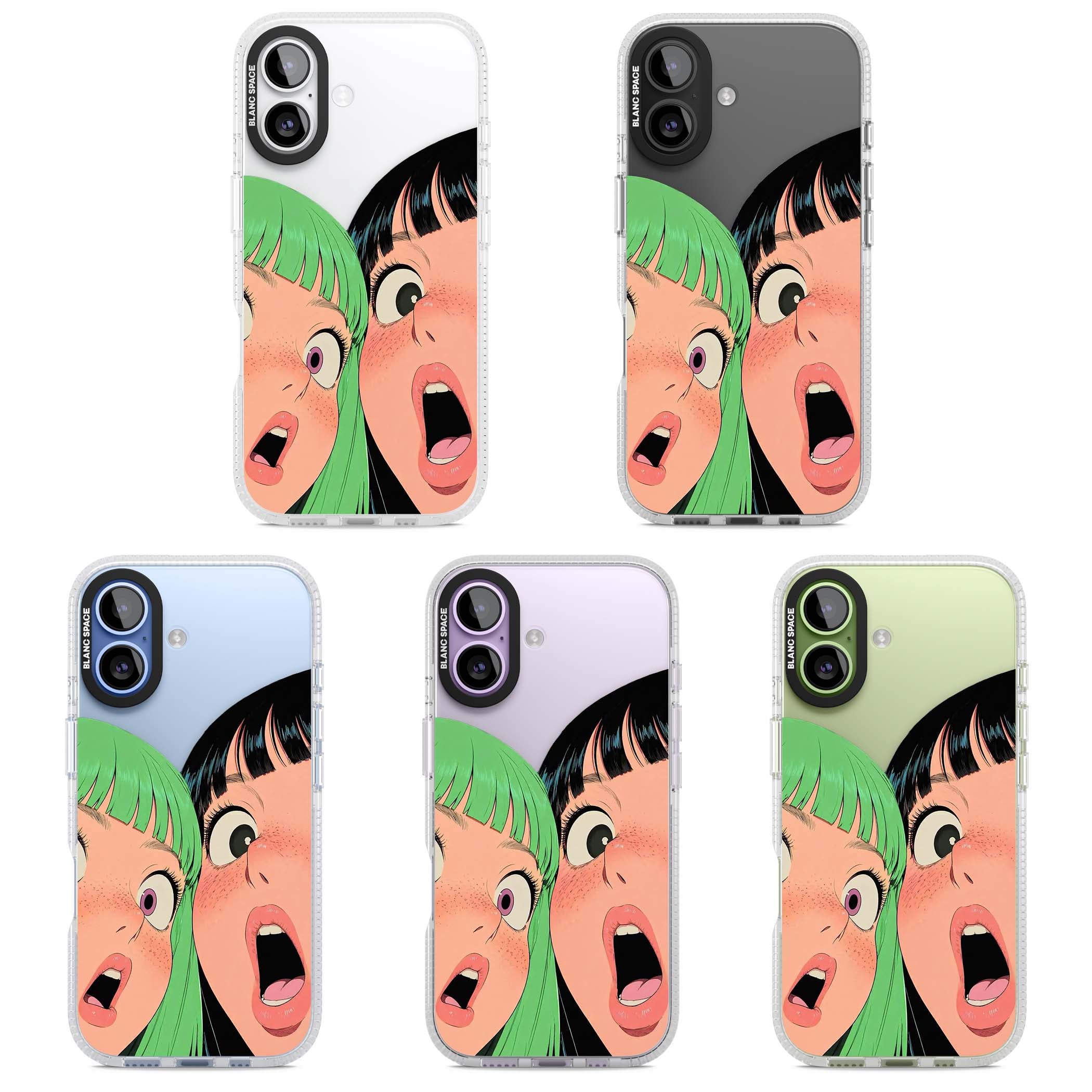 Gasp for her iPhone case | Clear Case Impact Air case for iPhone 17