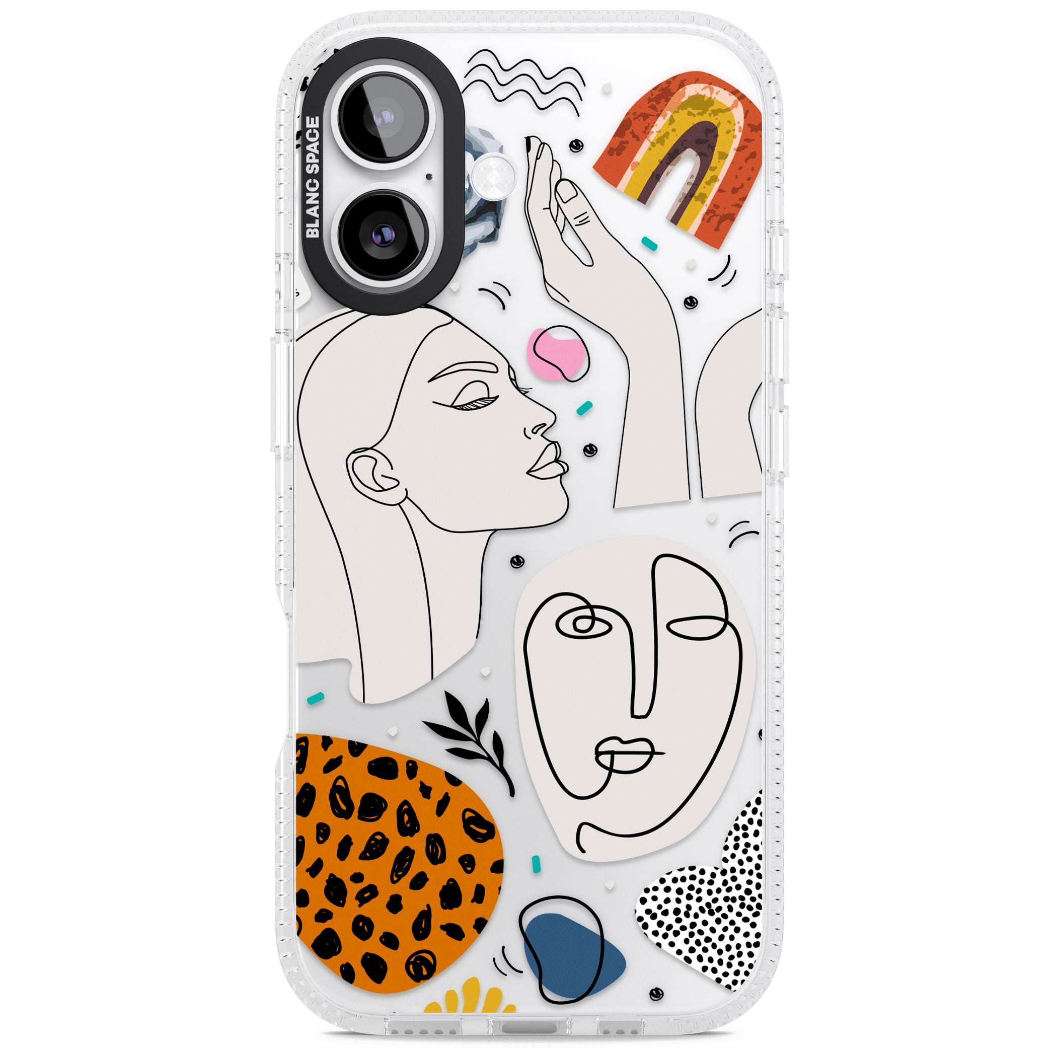 Artistic Expression Scrapbook iPhone 17 Impact Air Clear Phone Case