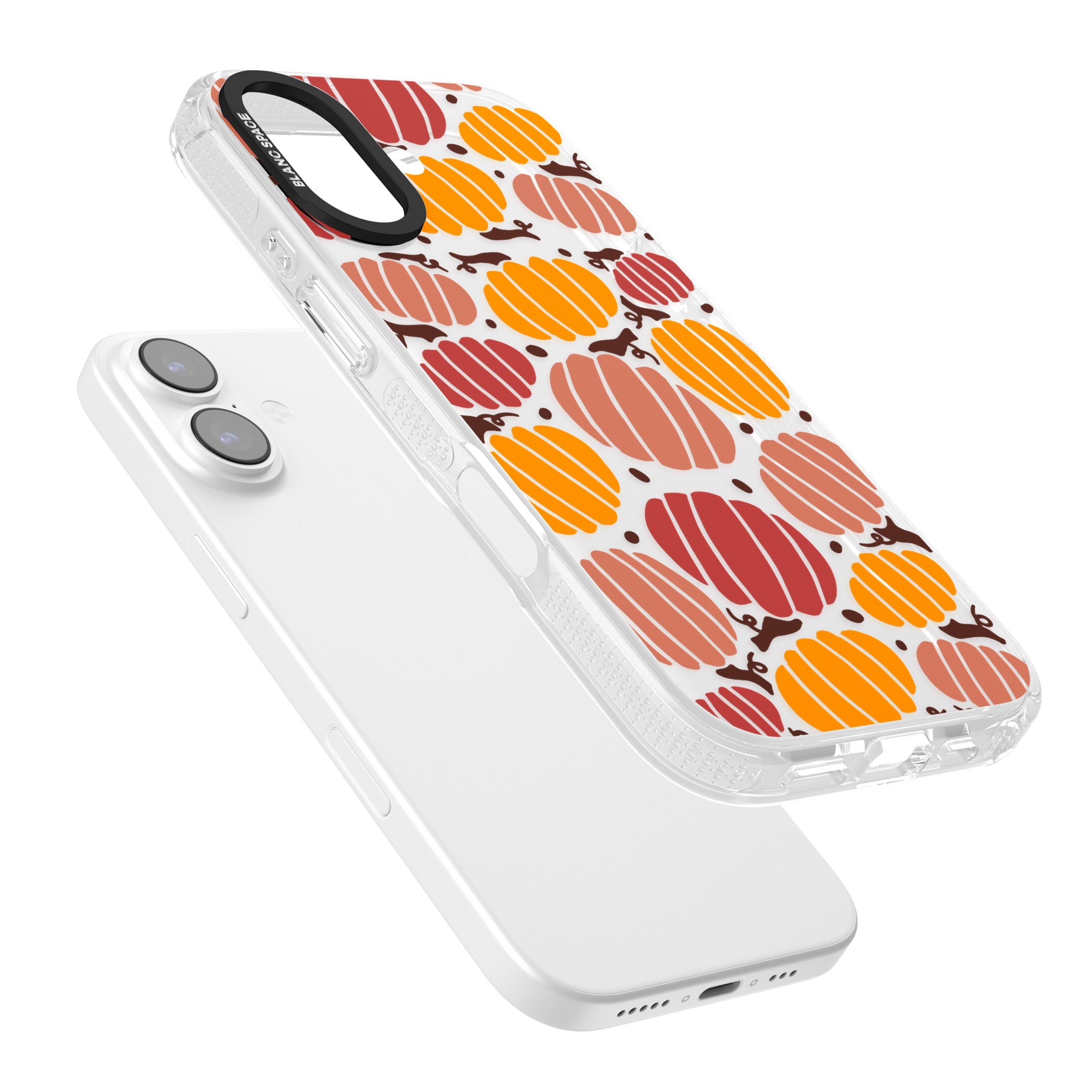 Autumn Pumpkin Patch iPhone 17 Impact Air Clear Phone Case Colours
