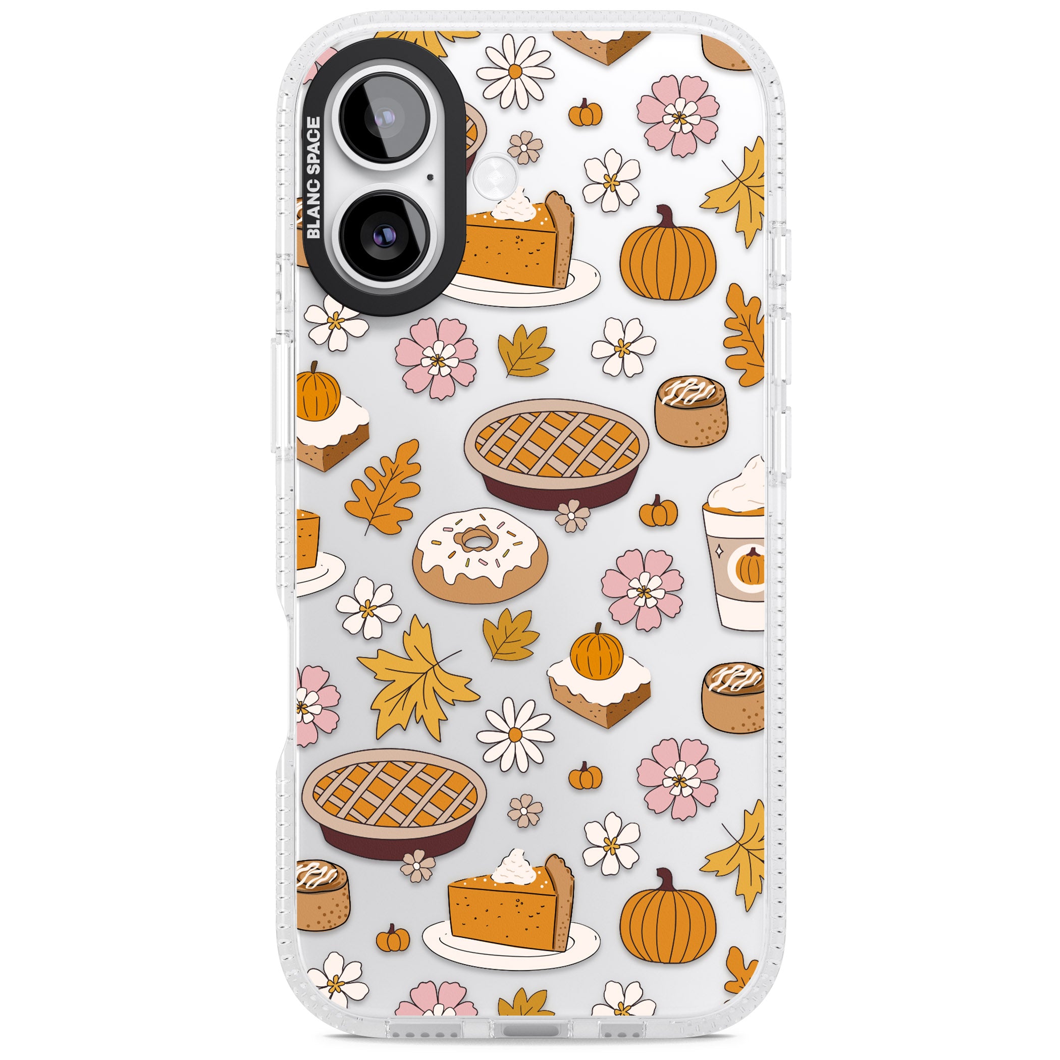 Pumpkin Pie Autumn Treats iPhone 17 Impact Air Clear Phone Case