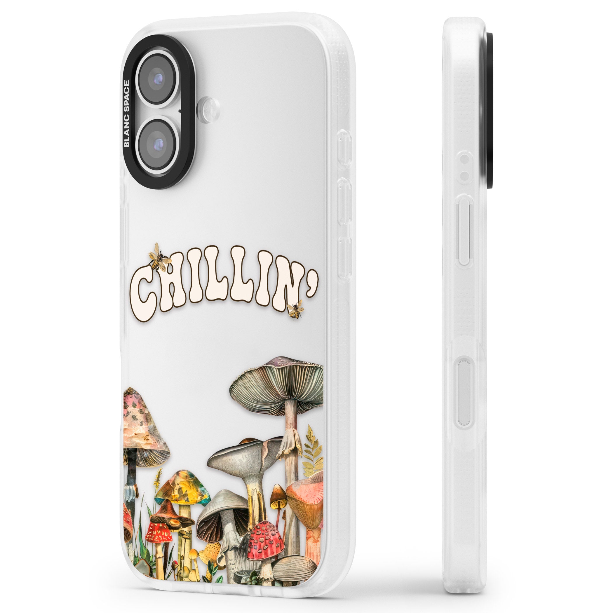 Chillin iPhone 17 Impact Air Clear Phone Case Side Profile