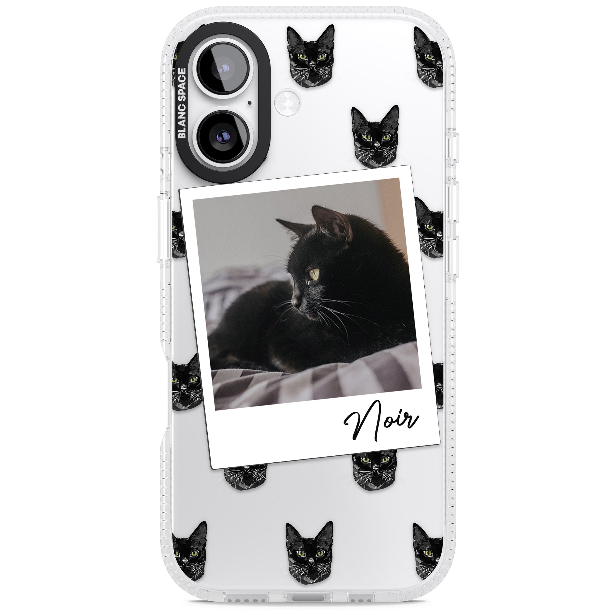 Personalised Bombay Cat Photo iPhone 17 Impact Air Clear Phone Case