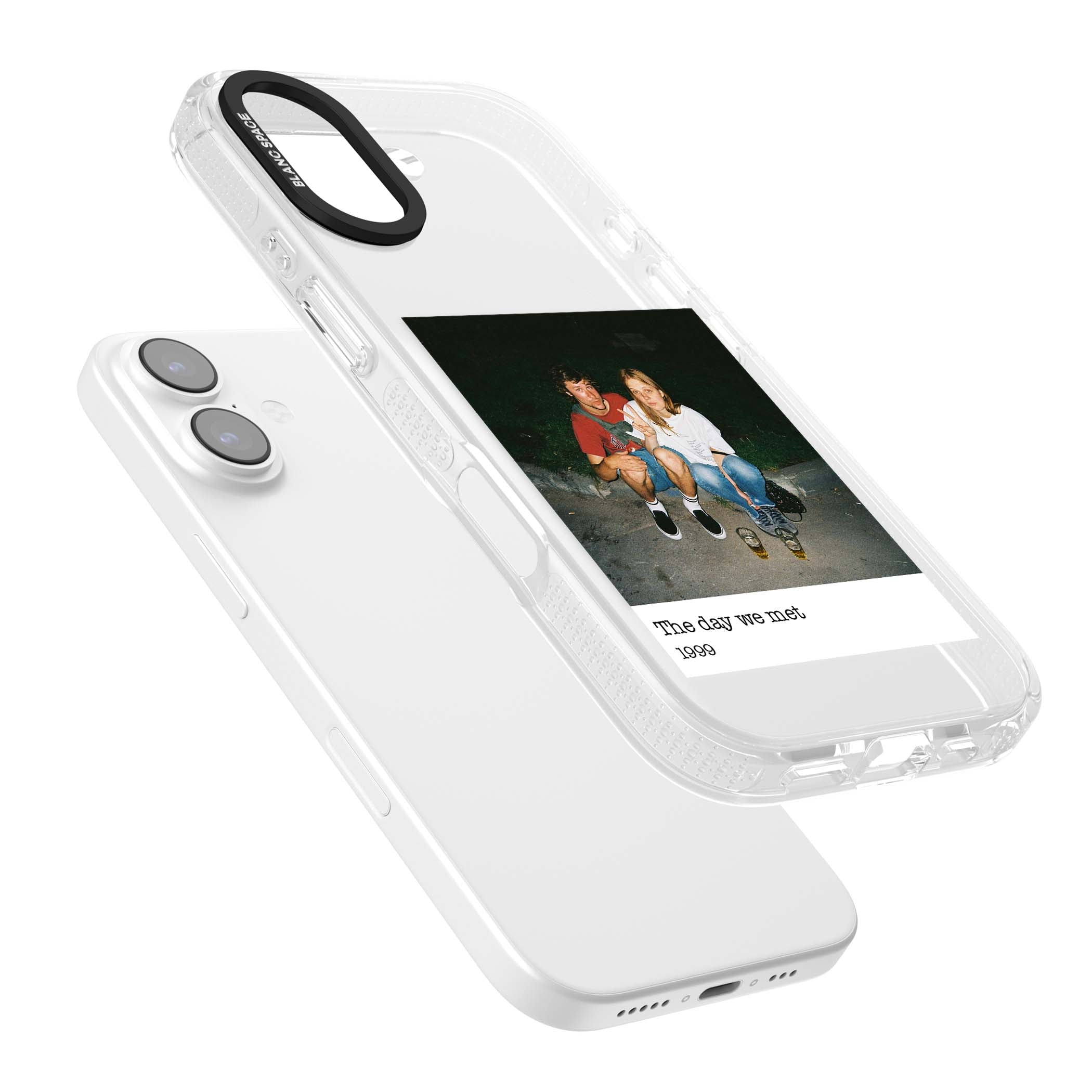 Photo Memory minimal iPhone case | Clear Case Impact Air case for iPhone 17