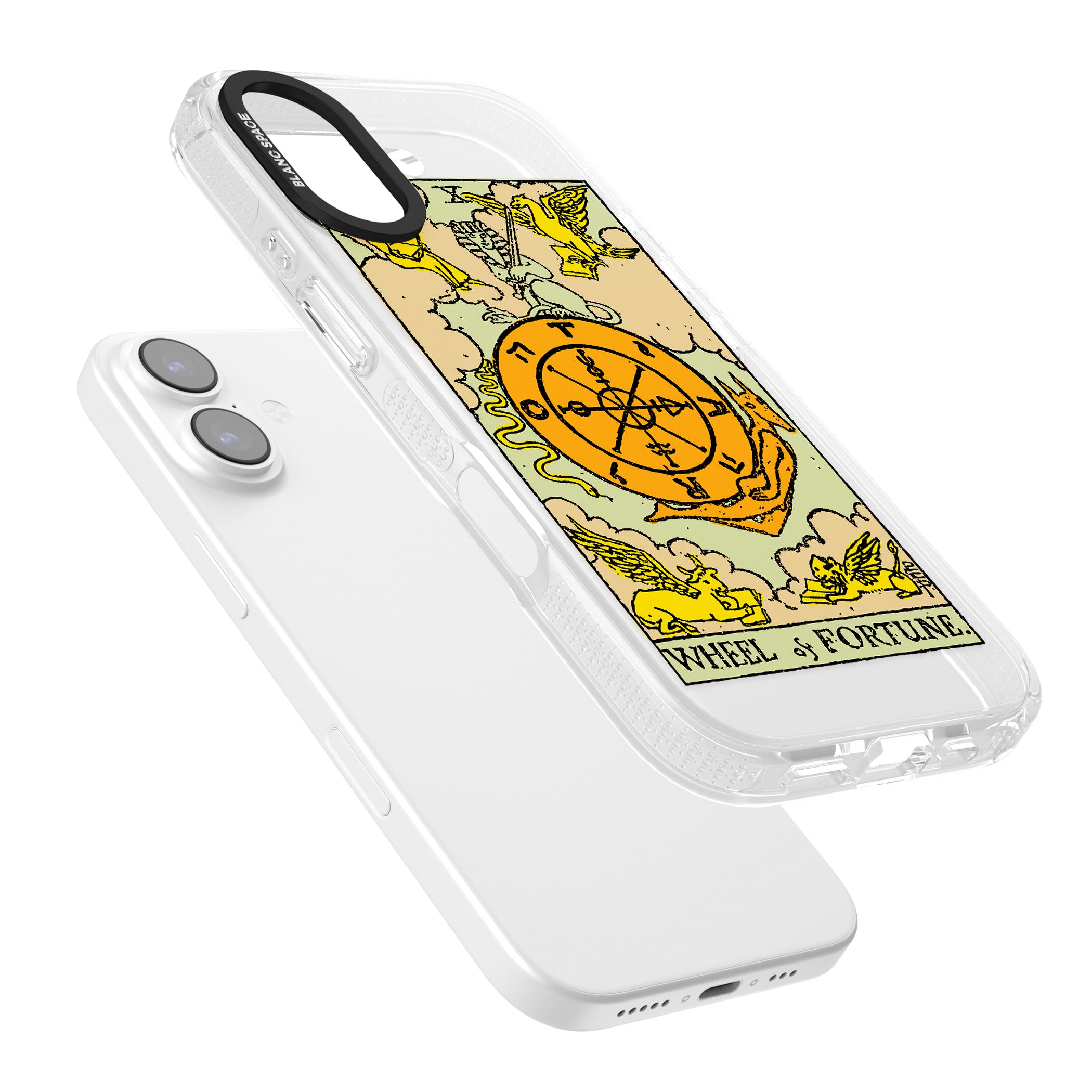 Personalised Wheel Of Fortune Tarot Card (Color) iPhone 17 Impact Air Clear Phone Case Colours