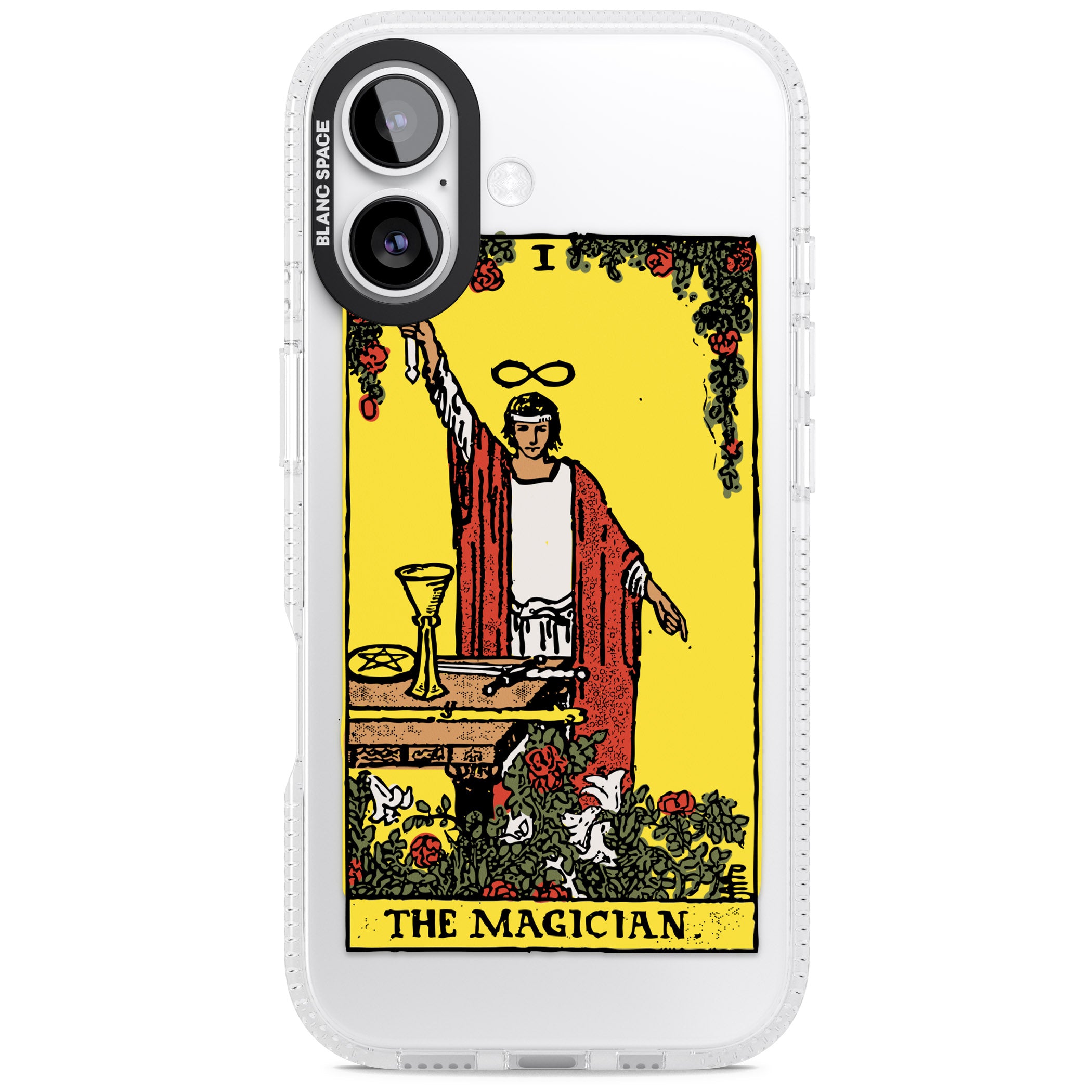 Personalised The Magician Tarot Card (Color) iPhone 17 Impact Air Clear Phone Case