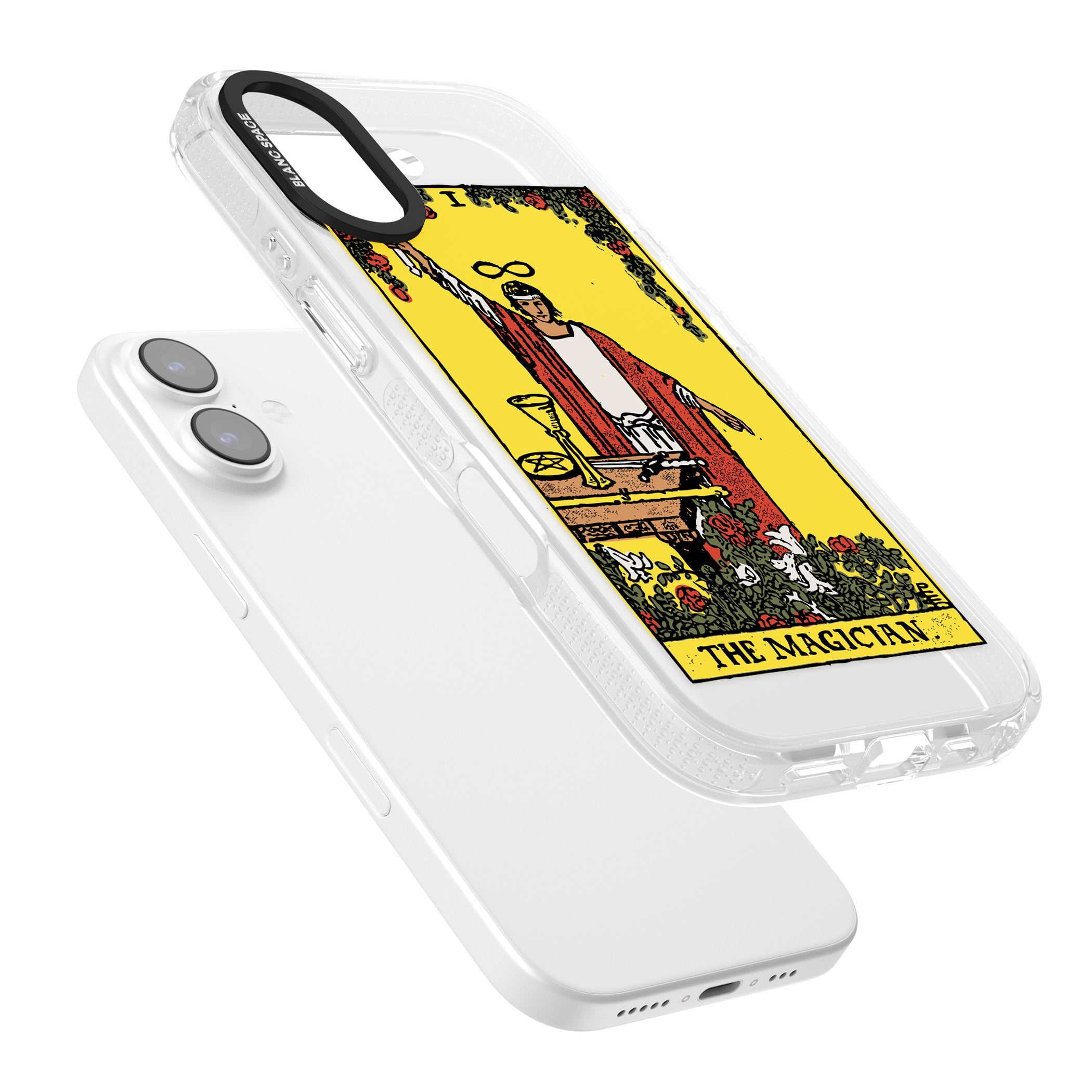 Personalised The Magician Tarot Card (Color) iPhone 17 Impact Air Clear Phone Case Colours