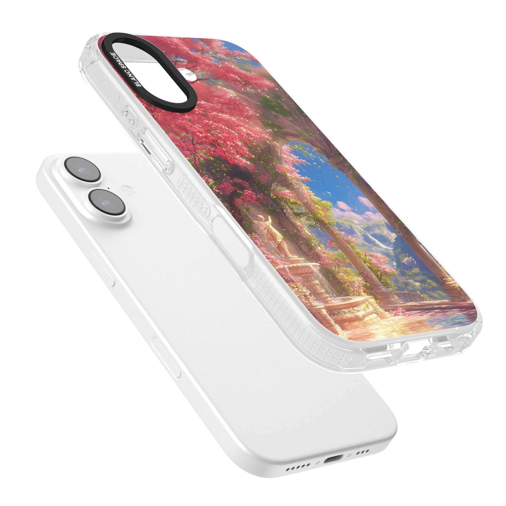 Castle Blossom iPhone 17 Impact Air Clear Phone Case Colours