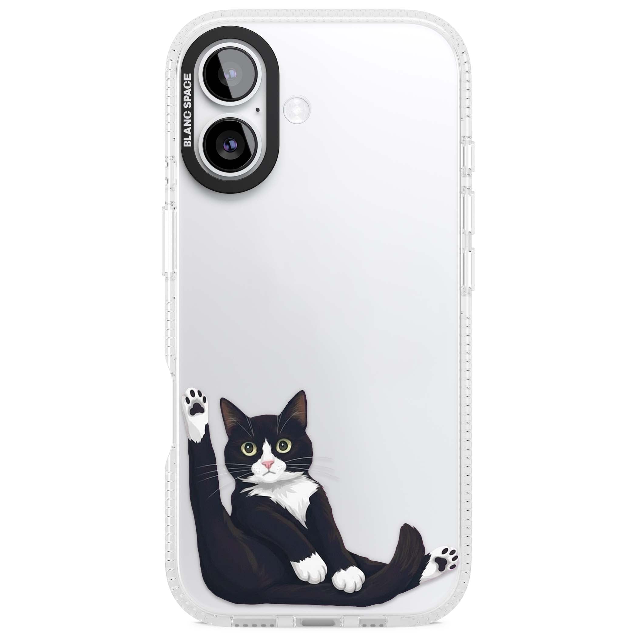 Mid-Groom Cat animals iPhone case | Clear Case Impact Air case for iPhone 17