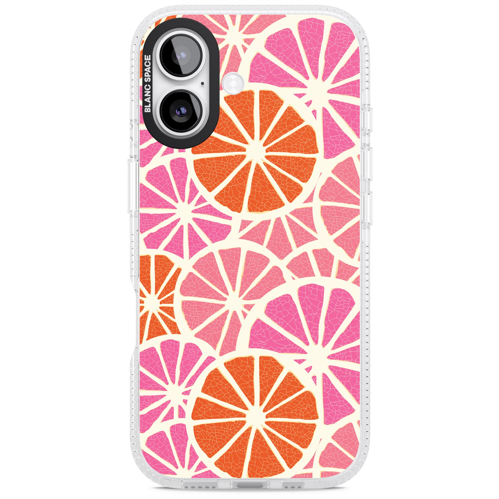 Citrus Slices iPhone 17 Impact Air Clear Phone Case