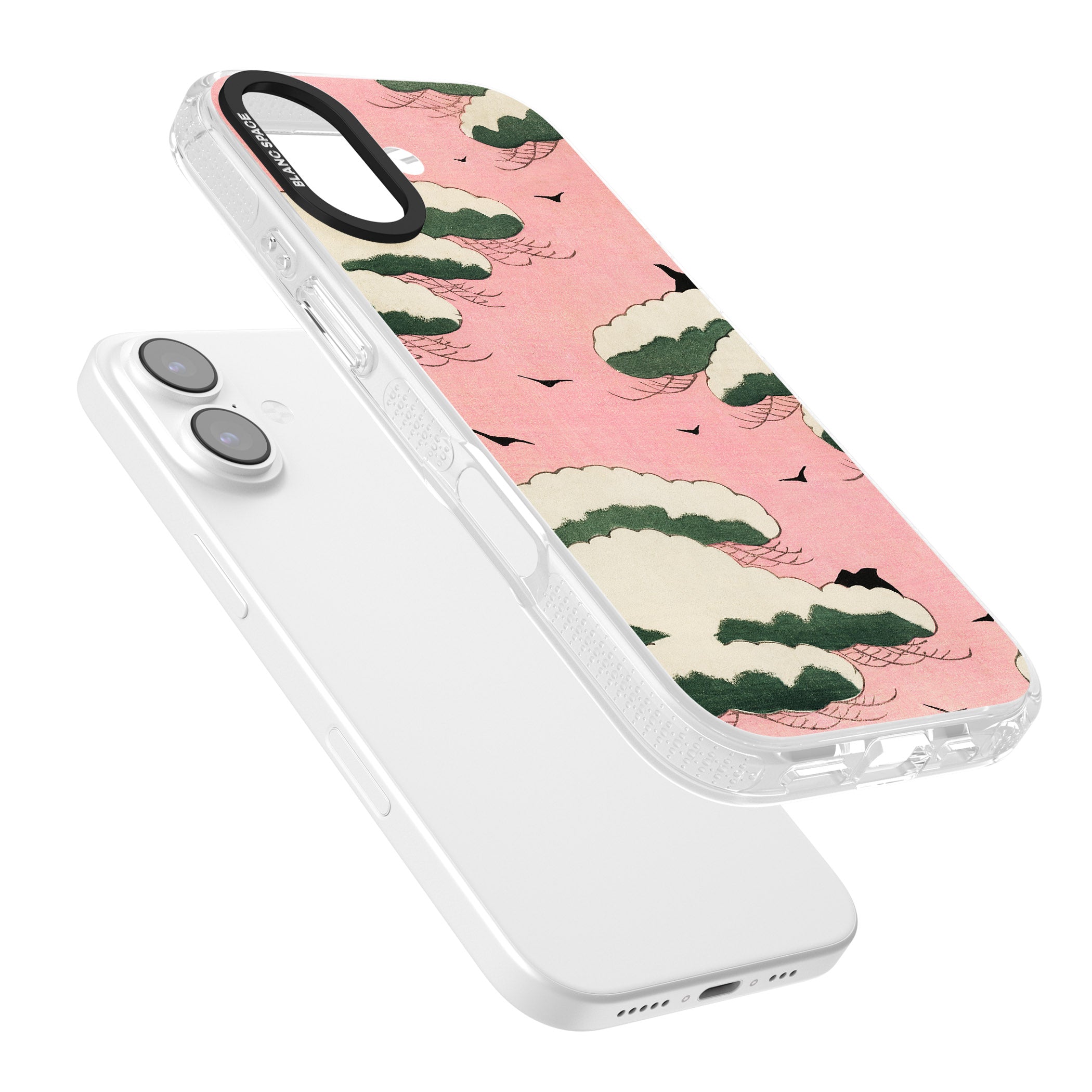 Japanese Pink Sky iPhone 17 Impact Air Clear Phone Case Colours