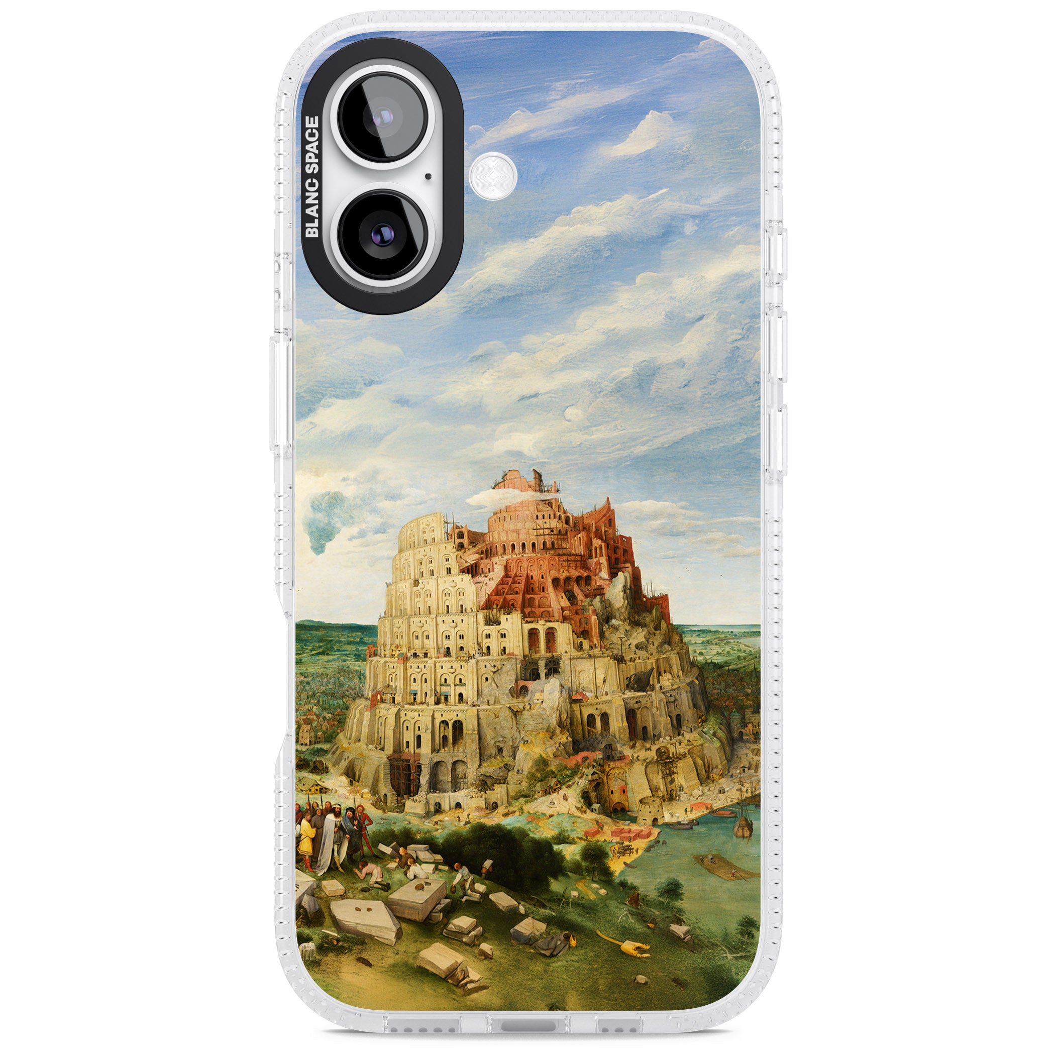 Tower Of Babel iPhone 17 Impact Air Clear Phone Case