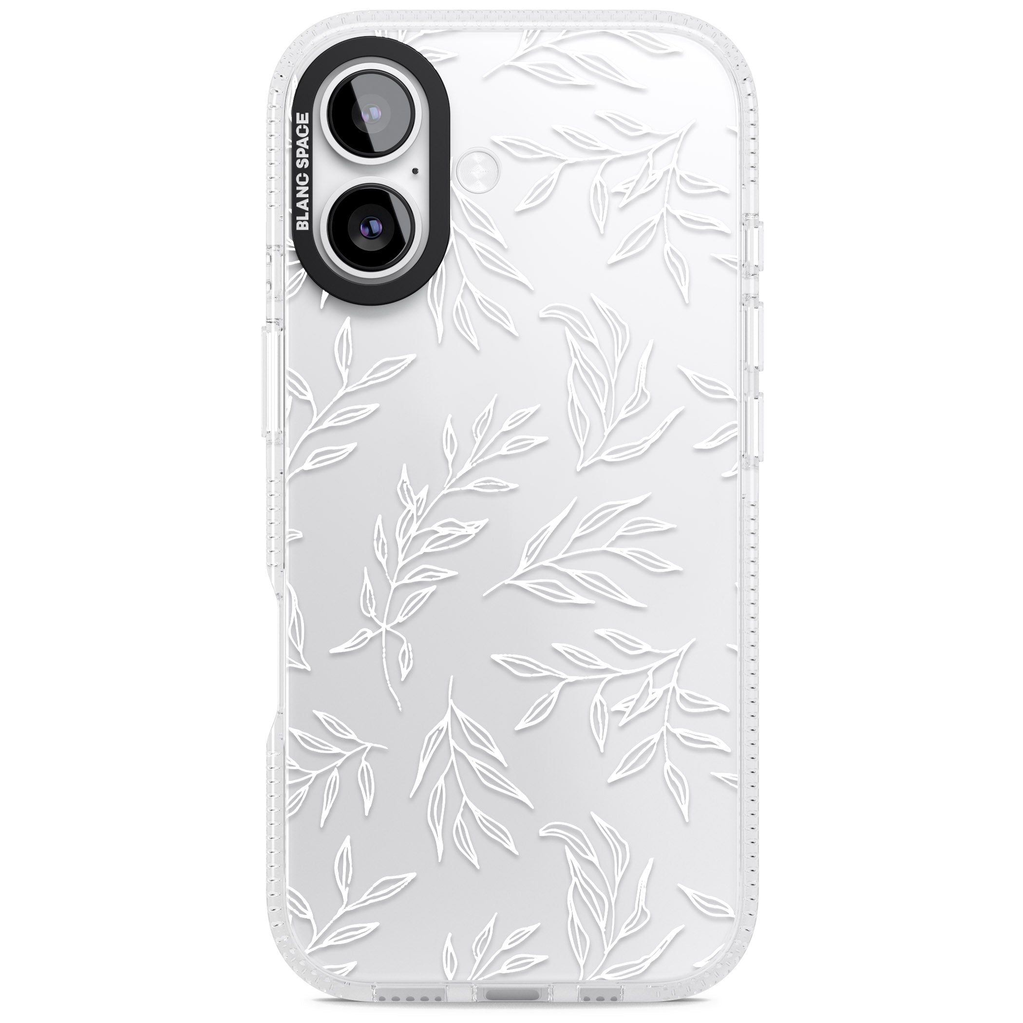 Leafy Botanical iPhone 17 Impact Air Clear Phone Case