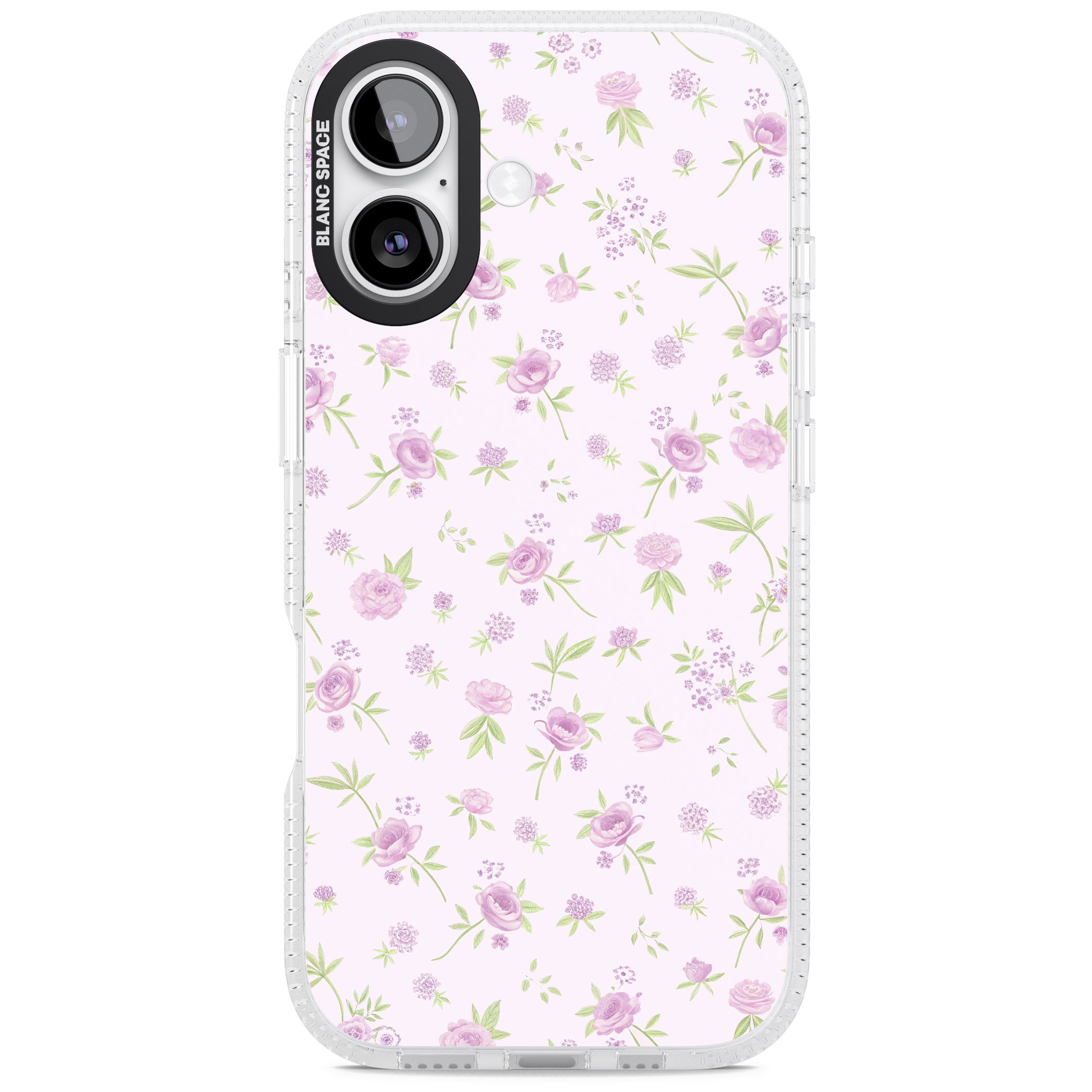 Pink Peonies iPhone 17 Impact Air Clear Phone Case