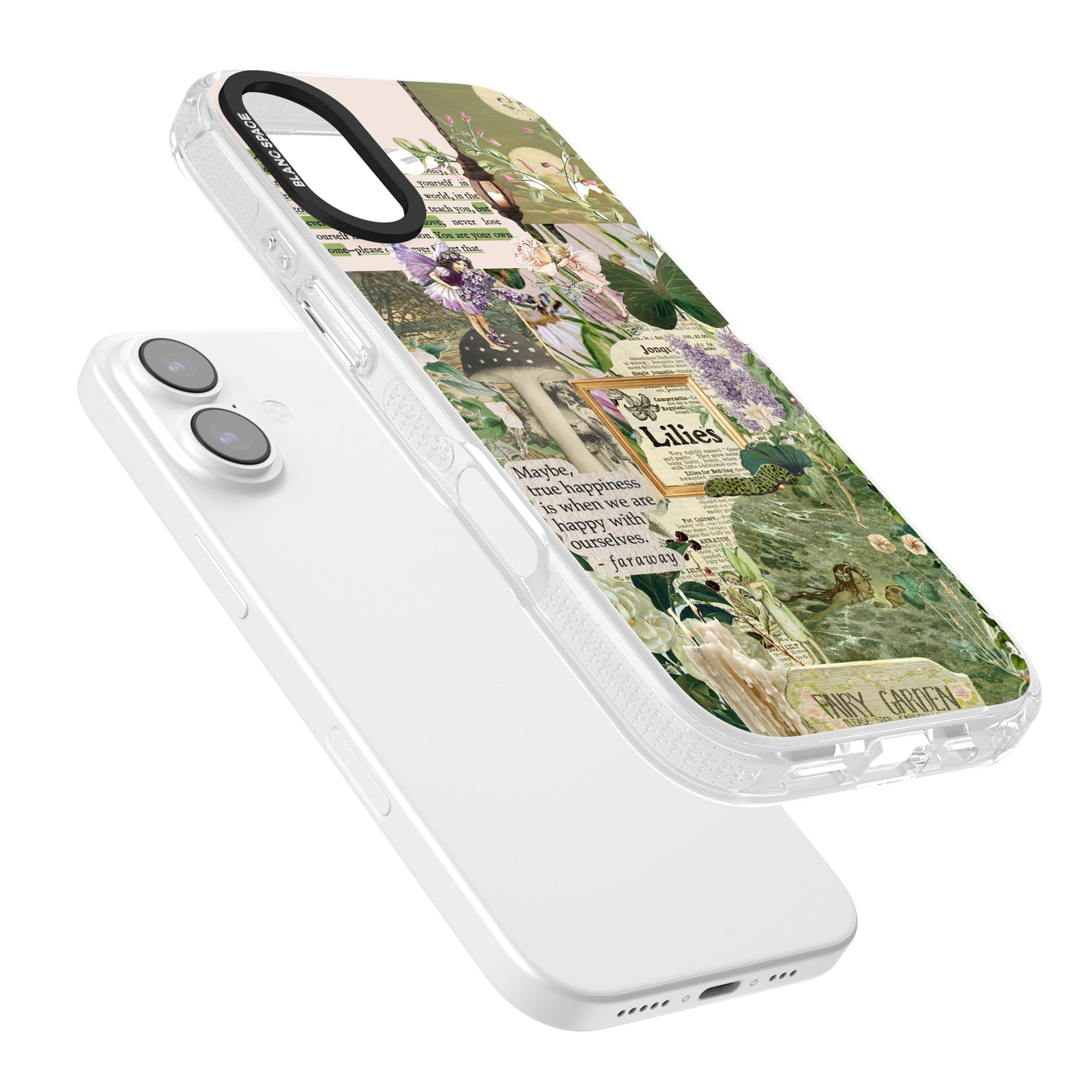 Fairy Garden iPhone 17 Impact Air Clear Phone Case Colours