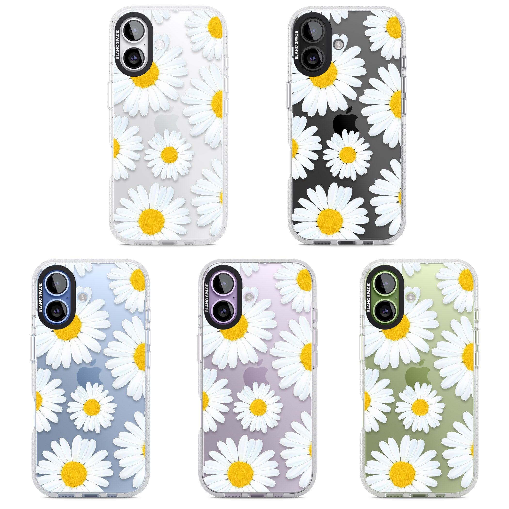 Summer Daisy iPhone 17 Impact Air Clear Phone Case APT Impact Protection