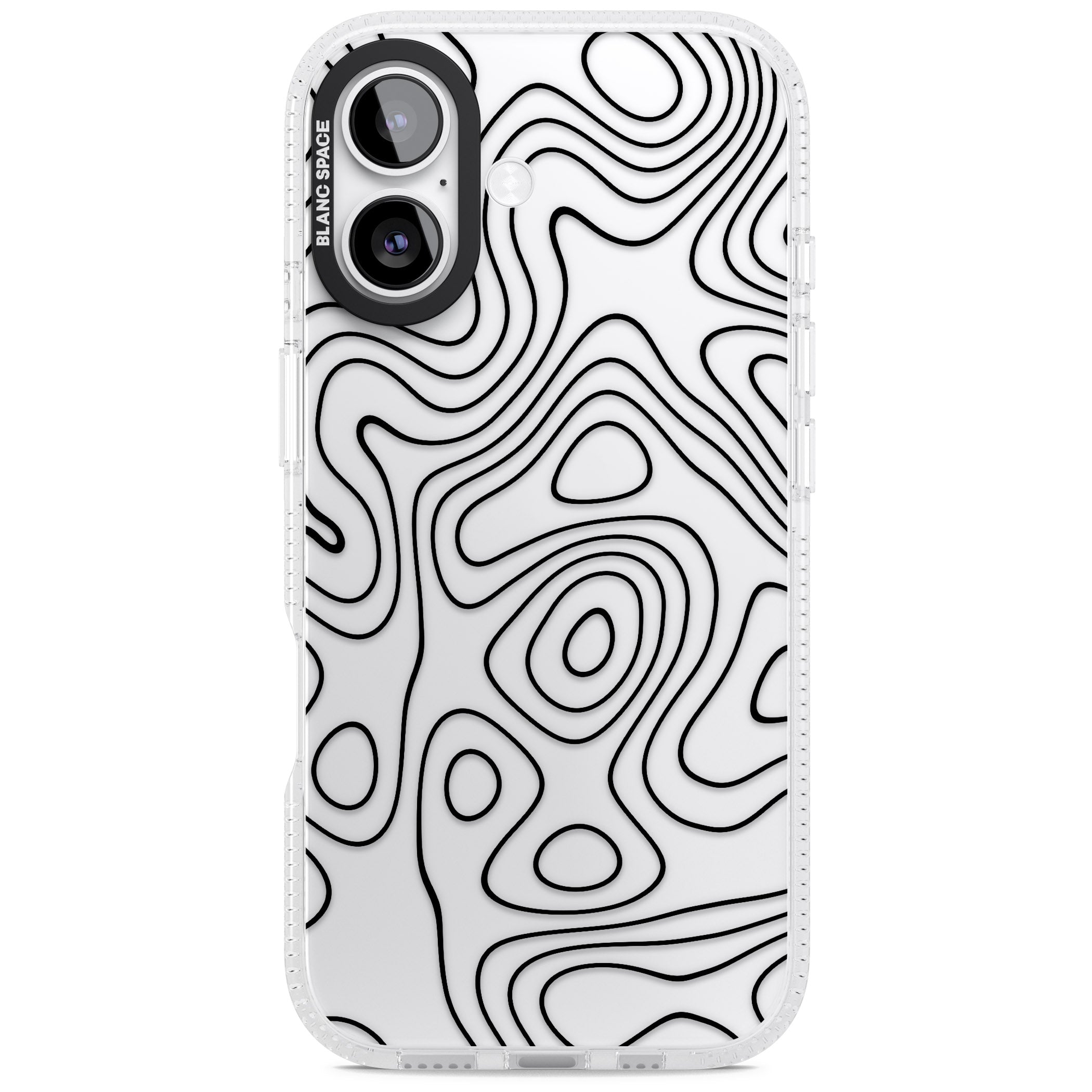 Damascus Steel iPhone 17 Impact Air Clear Phone Case