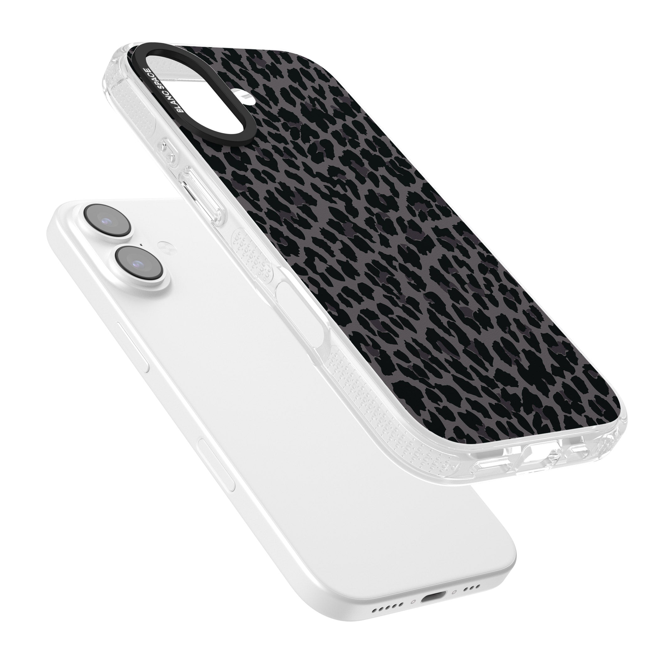 Dark Animal Print iPhone 17 Impact Air Clear Phone Case Colours