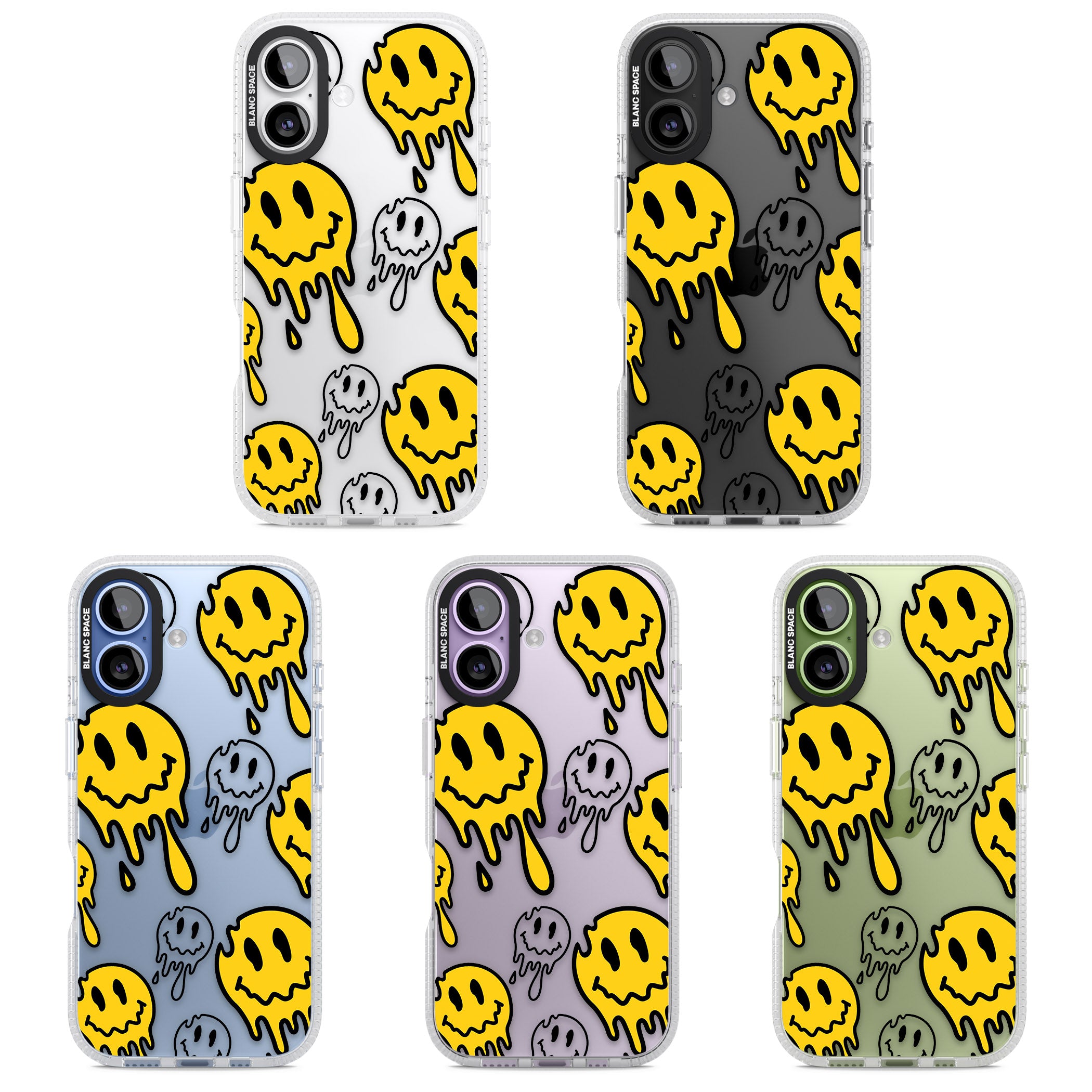 Face Melt iPhone 17 Impact Air Clear Phone Case APT Impact Protection