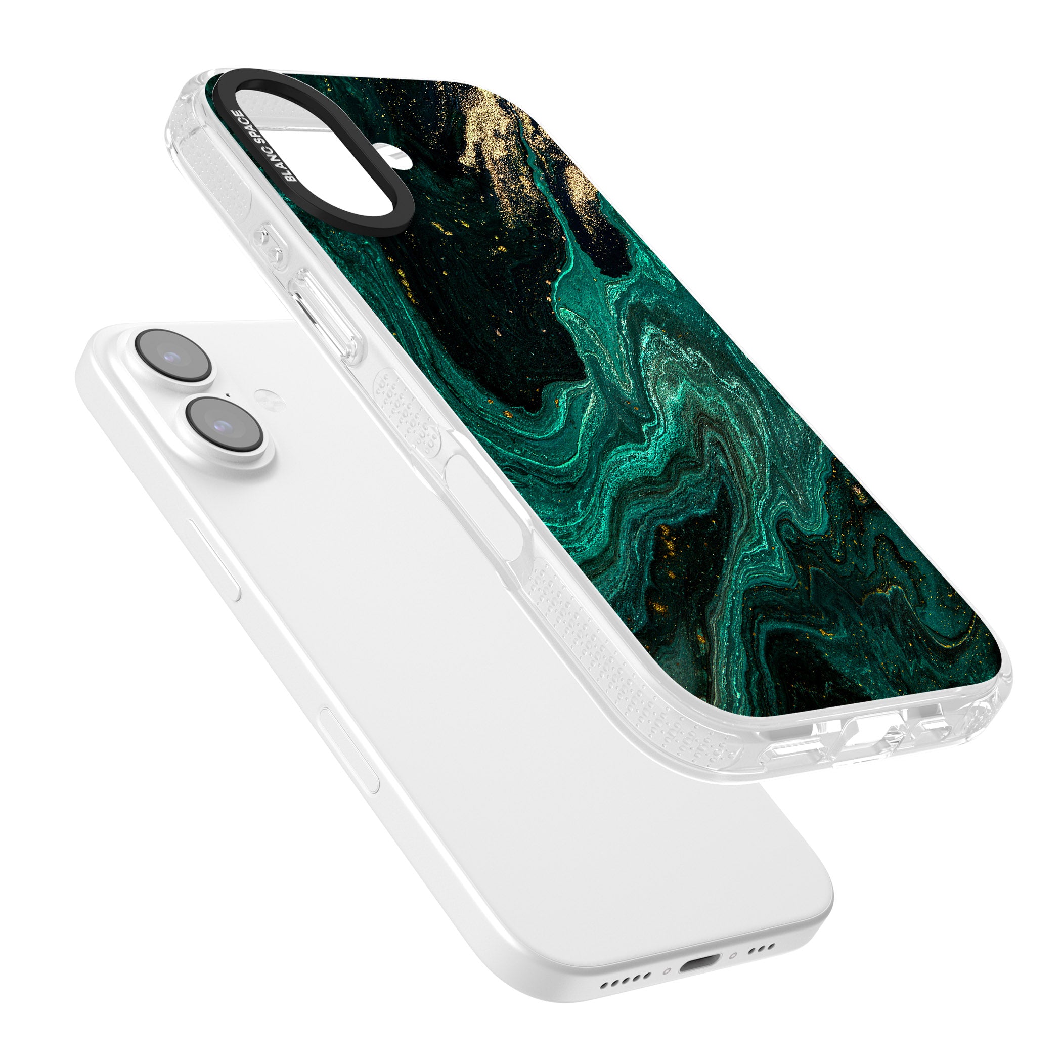 Emerald Lagoon iPhone 17 Impact Air Clear Phone Case Colours