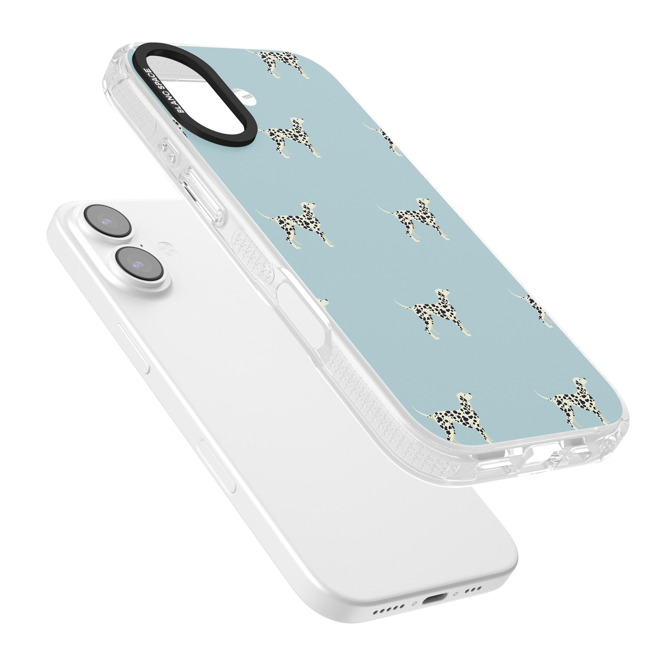 Dalmatian Pattern iPhone 17 Impact Air Clear Phone Case Colours