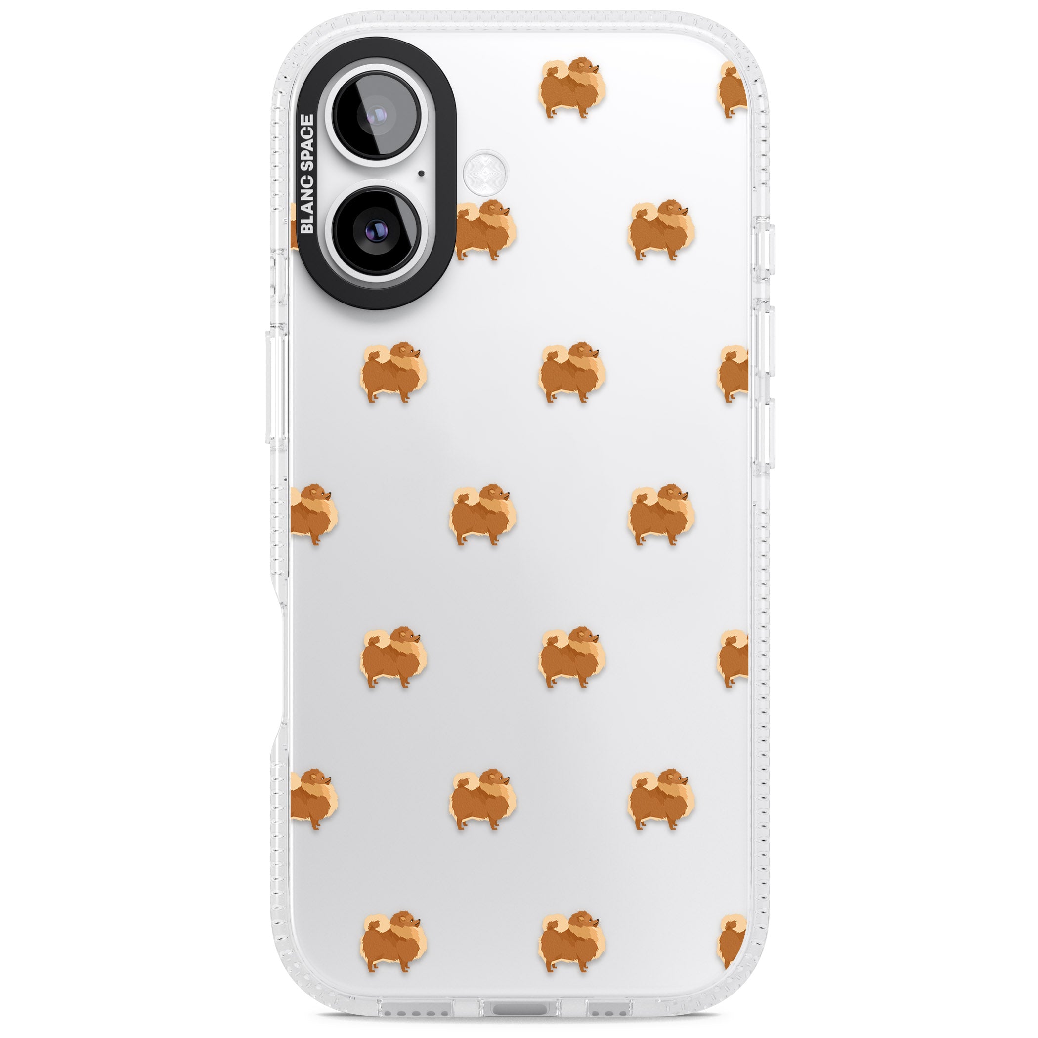 Pomeranian Delight iPhone 17 Impact Air Clear Phone Case