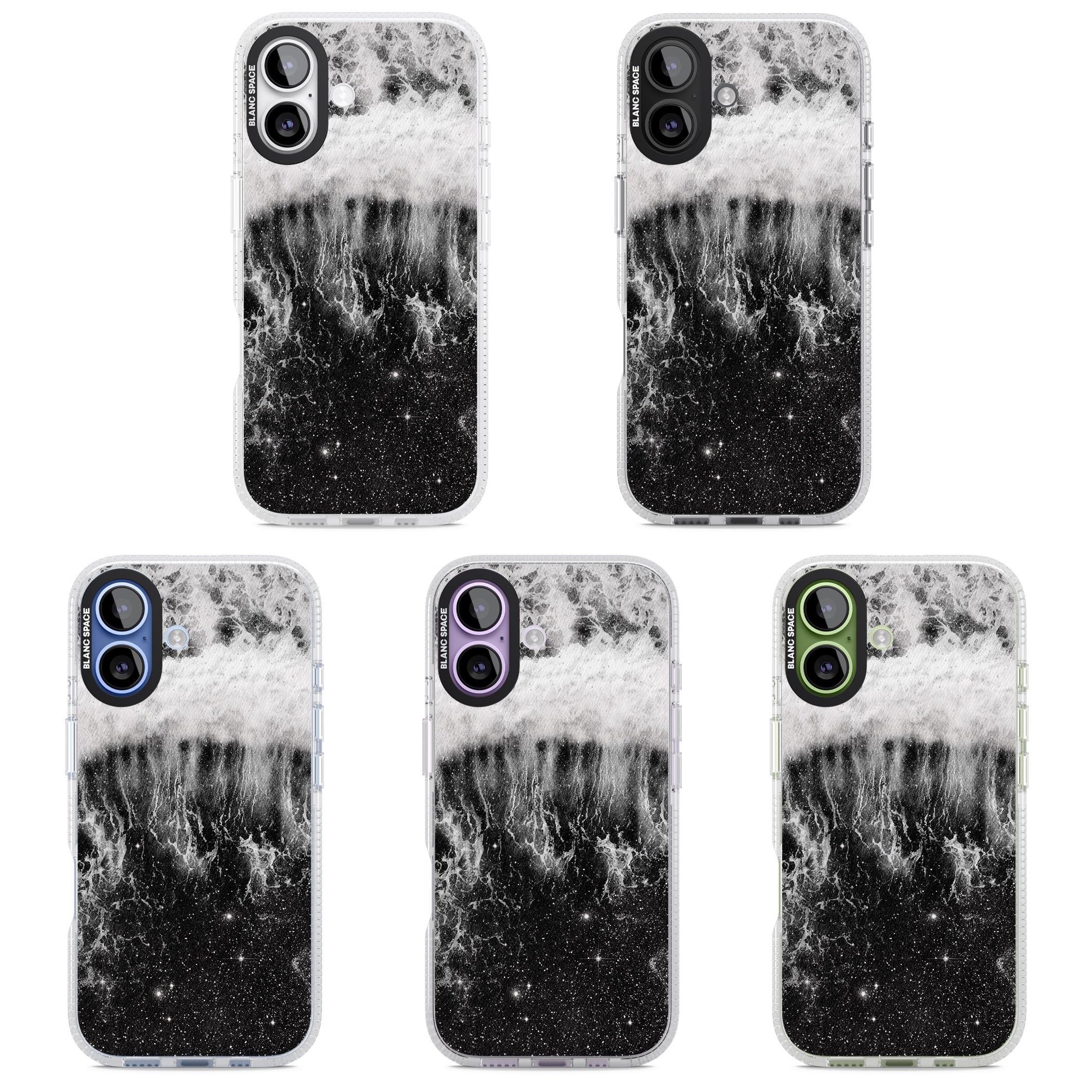 Deep Wave iPhone 17 Impact Air Clear Phone Case APT Impact Protection